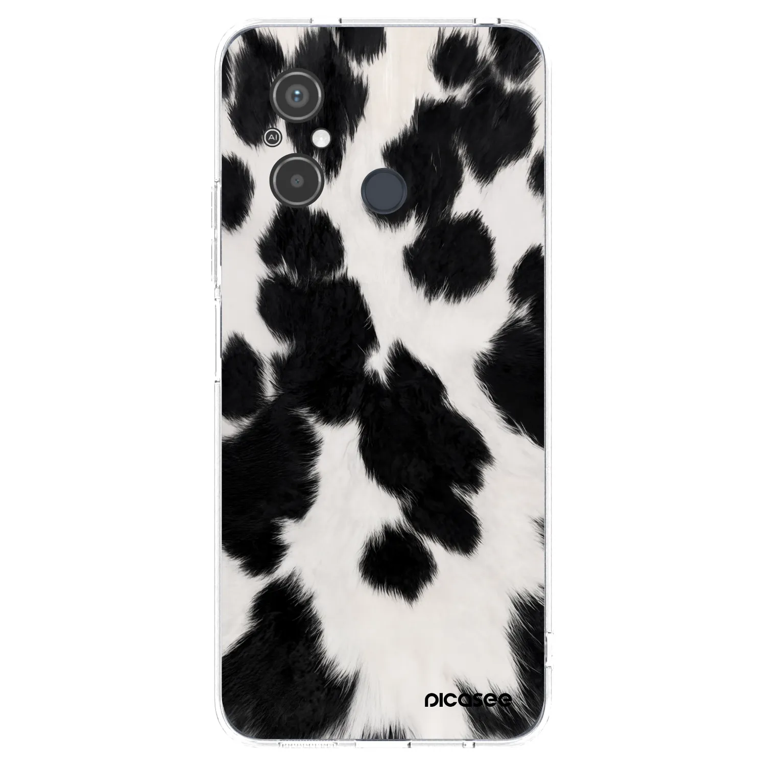 Picasee husă transparentă din silicon pentru Xiaomi Redmi 12C - Black Moo