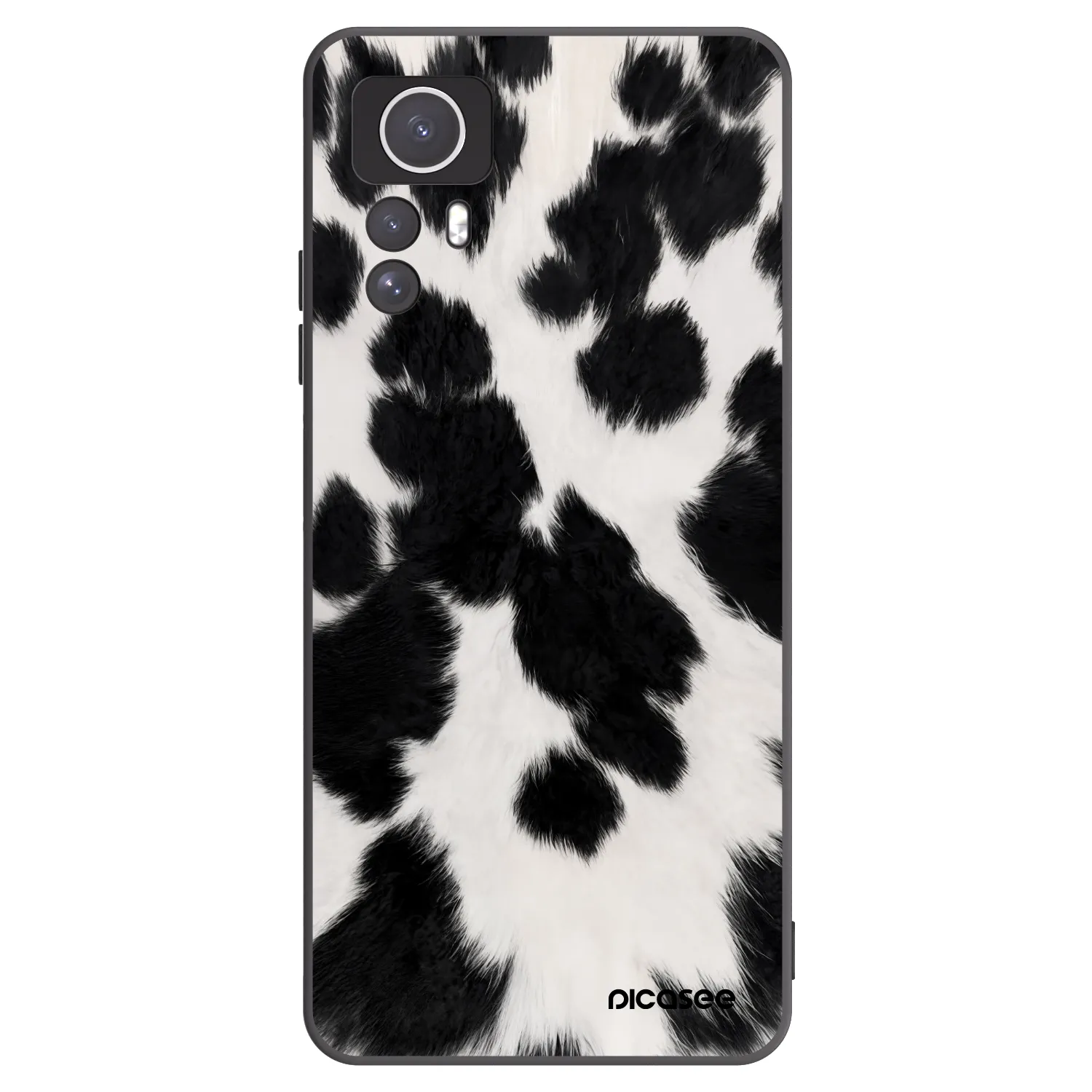 Picasee husă neagră din silicon pentru Xiaomi Redmi Note 12S - Black Moo
