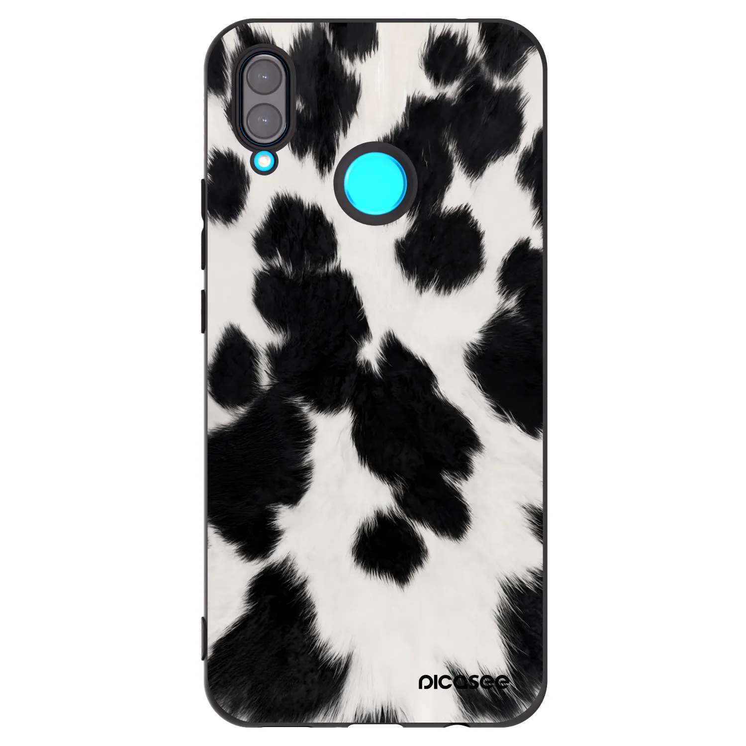Picasee husă neagră din silicon pentru Huawei Nova 3 - Black Moo