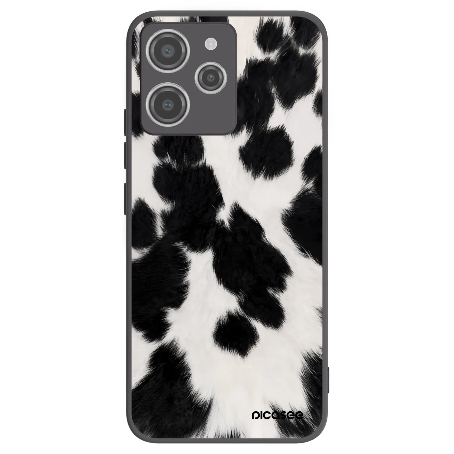 Picasee husă neagră din silicon pentru Xiaomi Redmi 12 4G - Black Moo