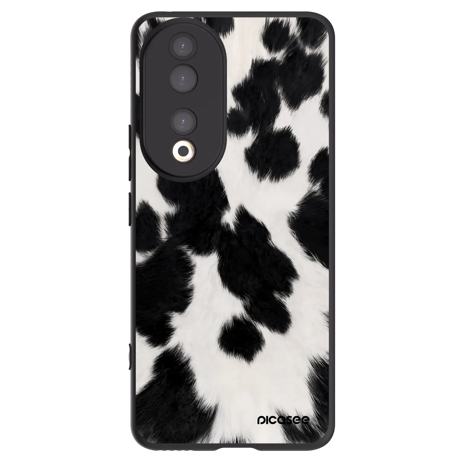 Picasee husă neagră din silicon pentru Honor 90 5G - Black Moo