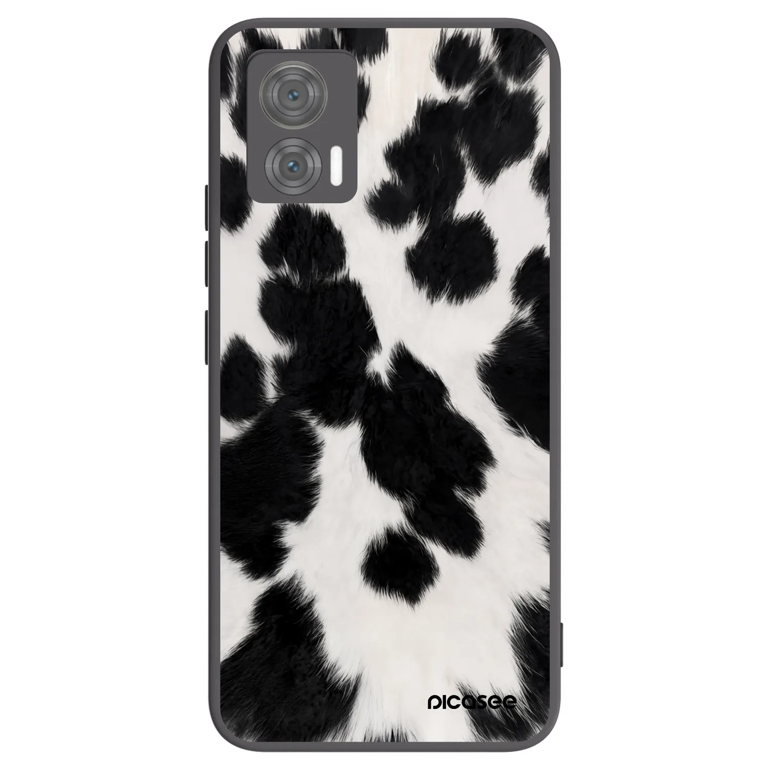 Picasee husă neagră din silicon pentru Motorola Edge 30 Neo - Black Moo