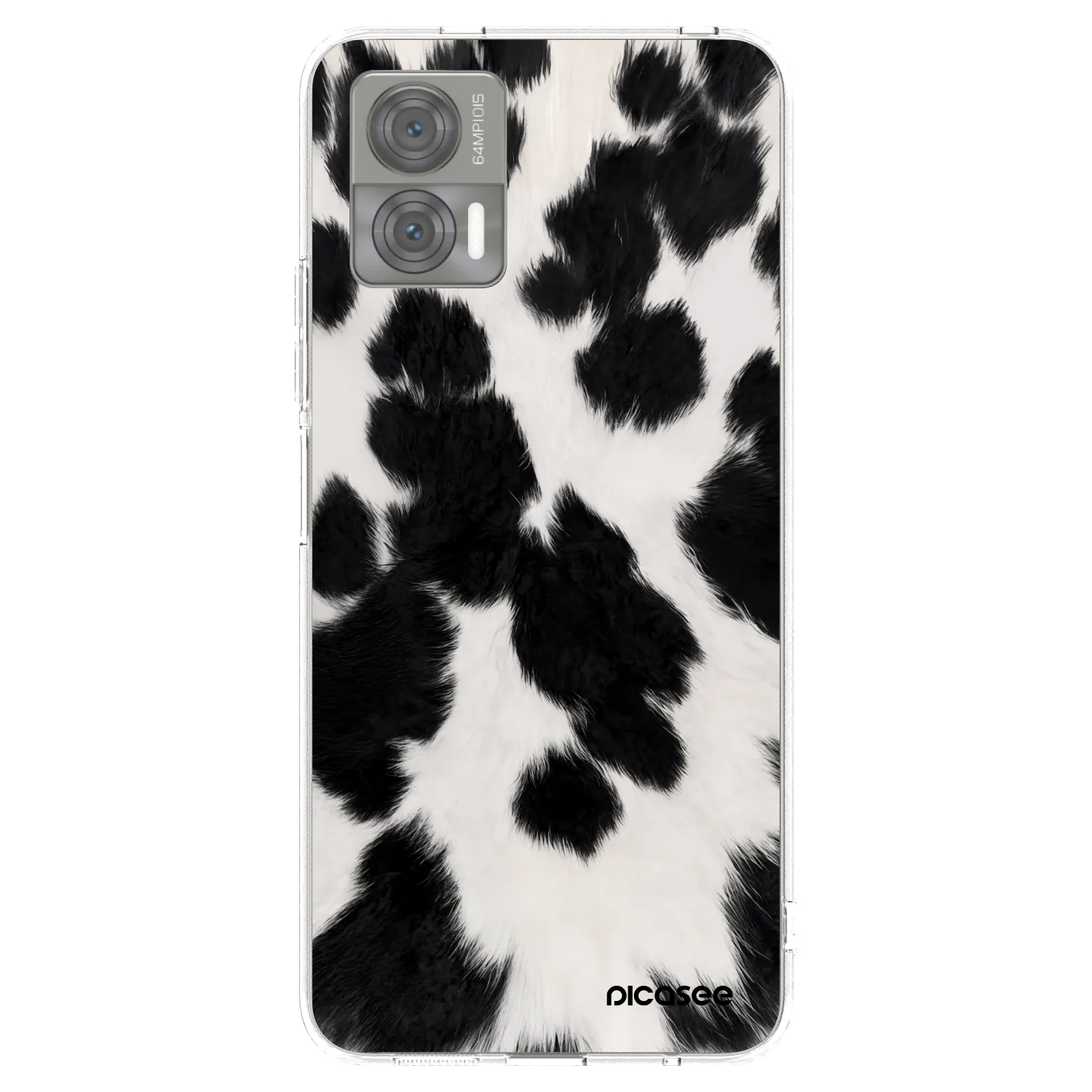 Picasee husă transparentă din silicon pentru Motorola Edge 30 Neo - Black Moo