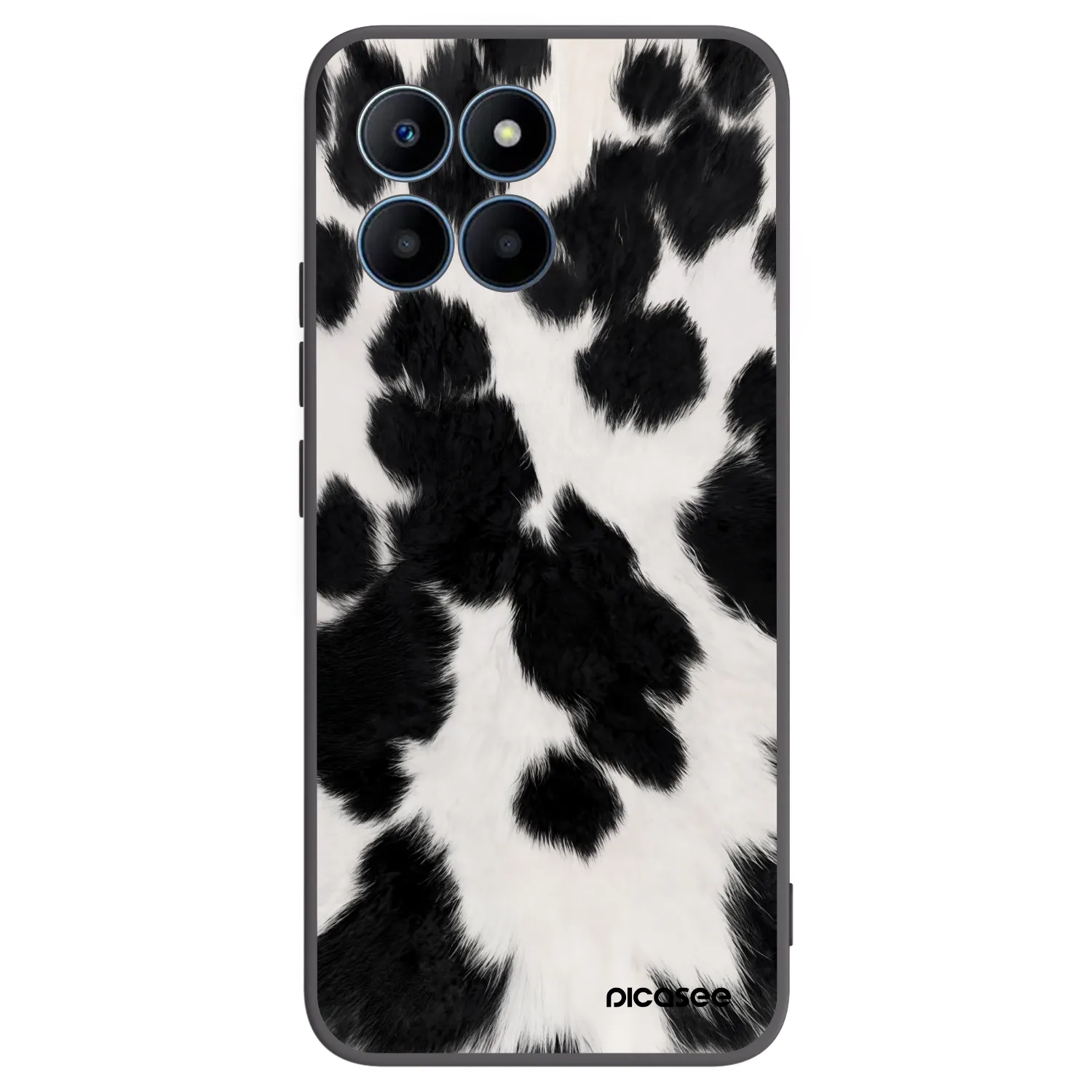 Picasee husă neagră din silicon pentru Honor 70 Lite - Black Moo