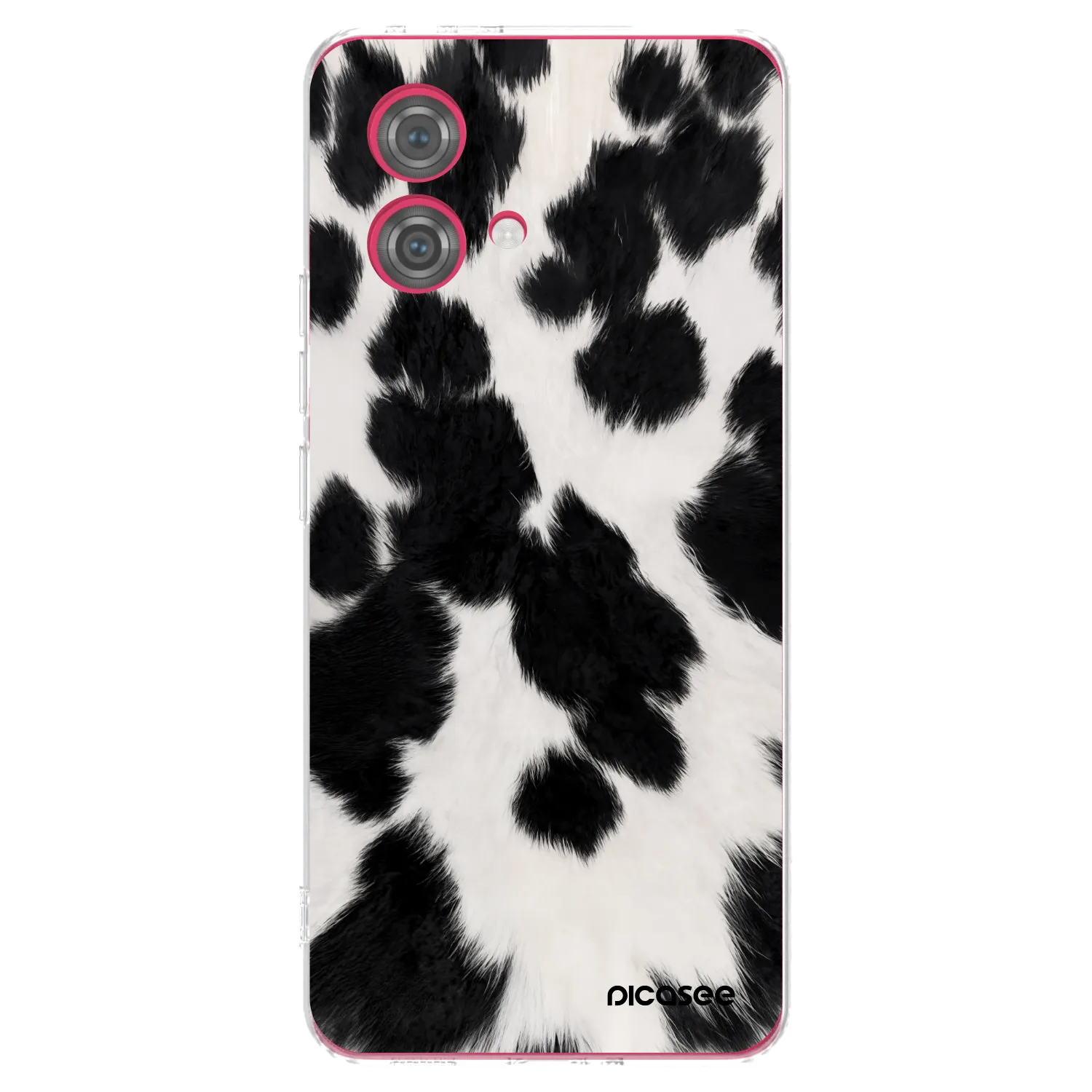 Picasee husă transparentă din silicon pentru Motorola Moto G84 5G - Black Moo