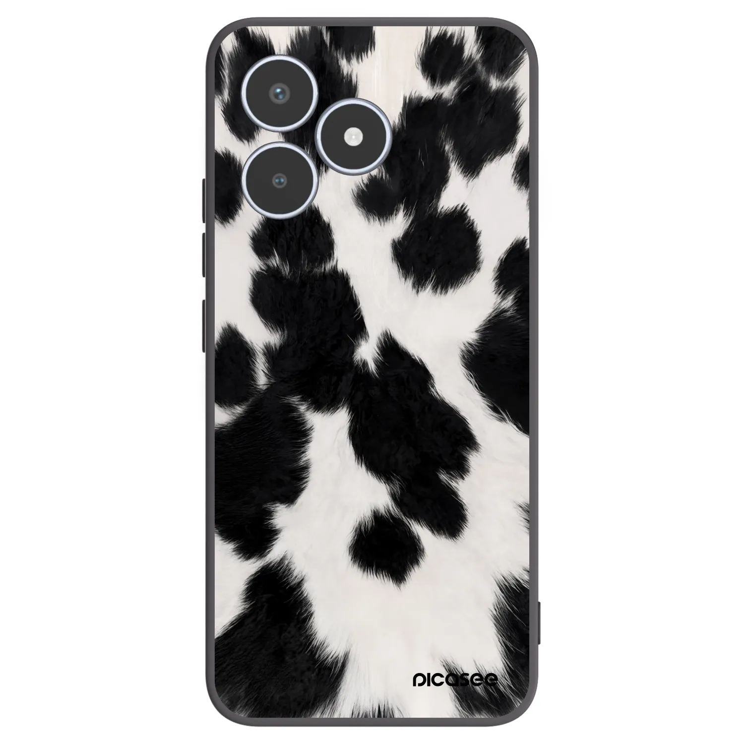 Picasee husă neagră din silicon pentru Realme C53 - Black Moo