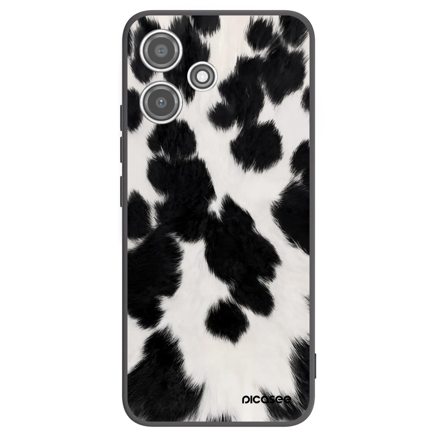 Picasee husă neagră din silicon pentru Xiaomi Redmi 12 5G - Black Moo