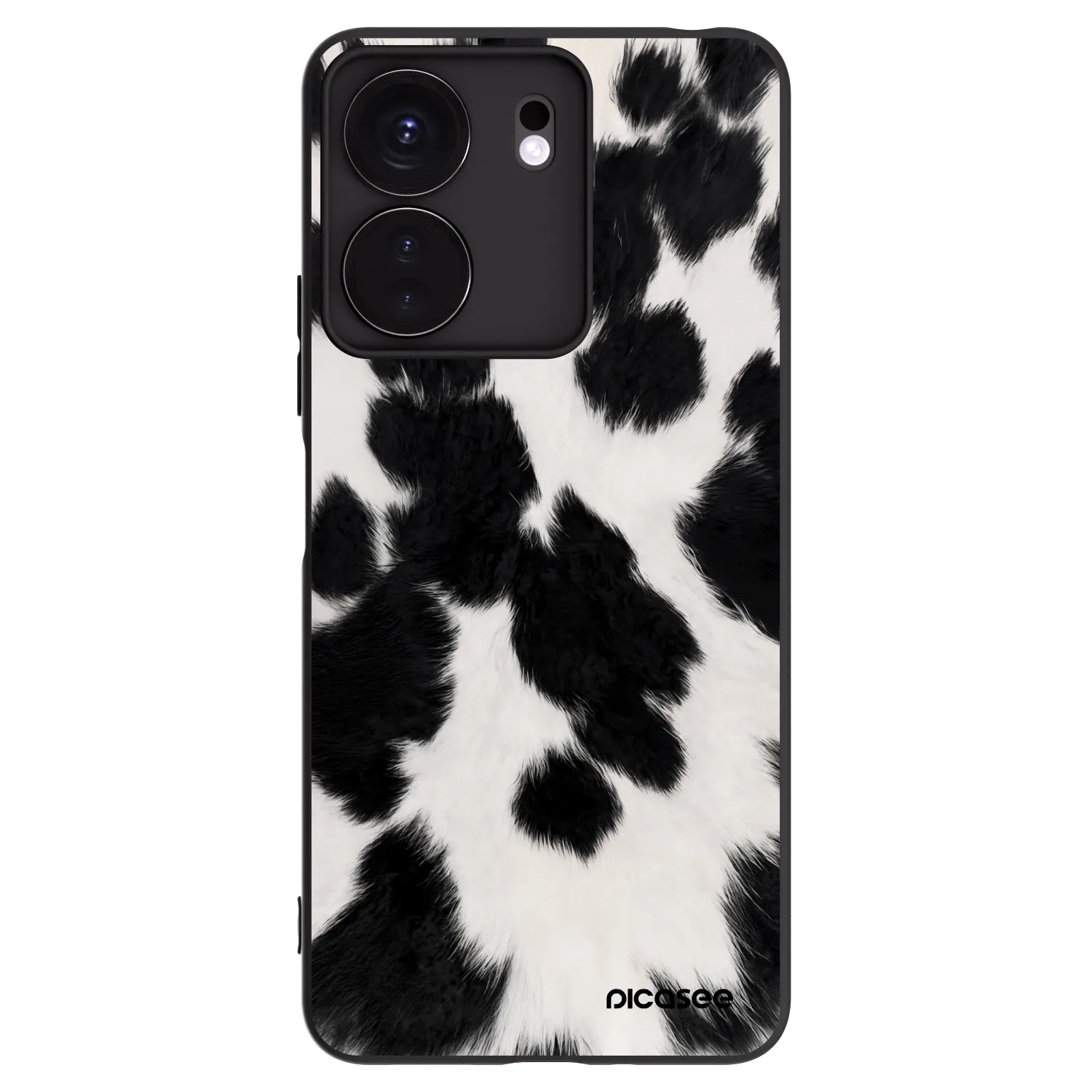 Picasee husă neagră din silicon pentru Xiaomi Redmi 13C 4G - Black Moo