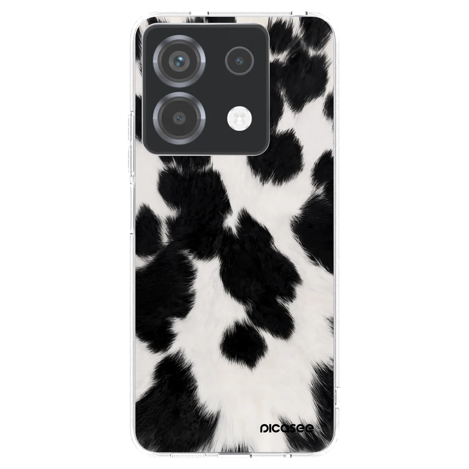 Picasee husă transparentă din silicon pentru Xiaomi Poco X6 - Black Moo