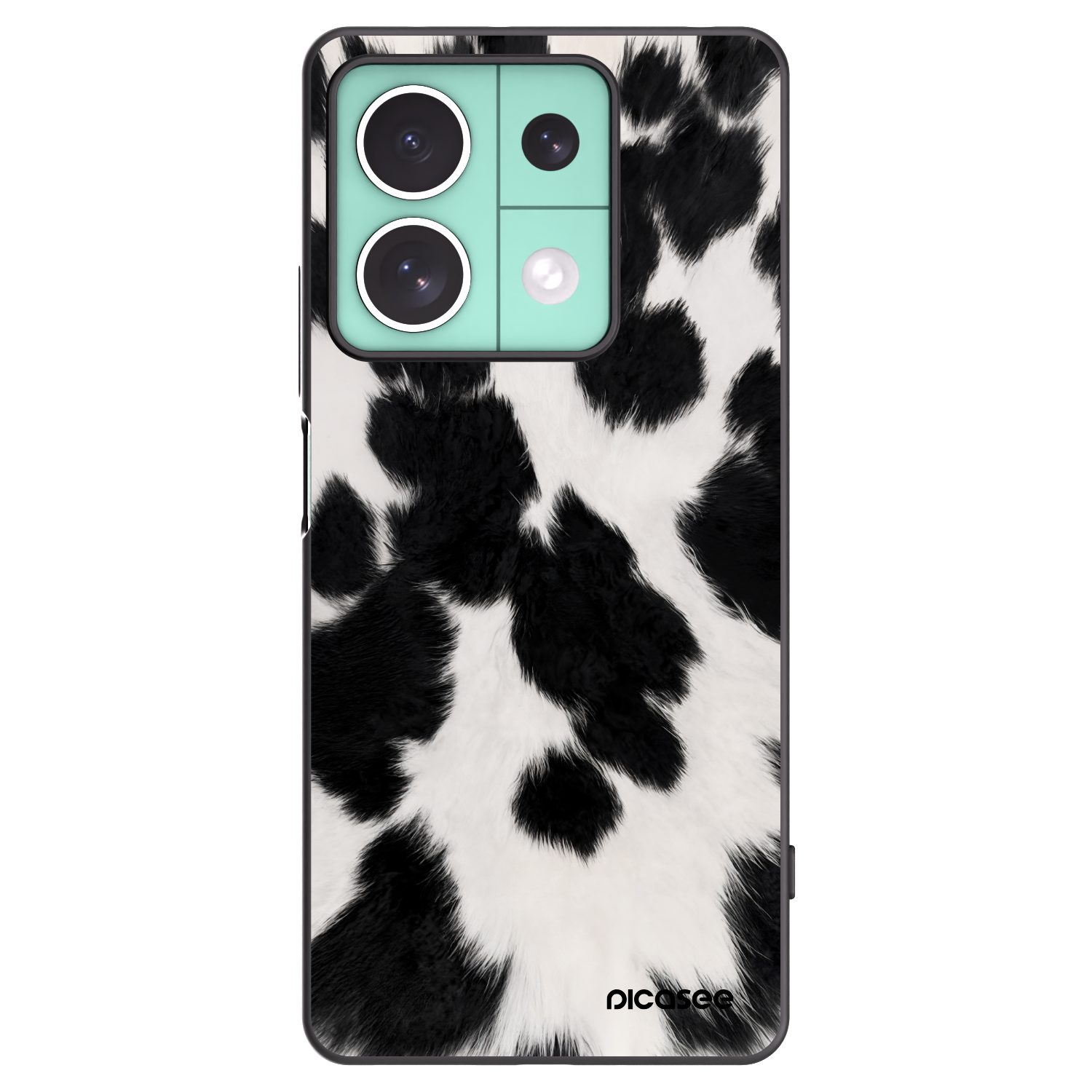 Picasee husă neagră din silicon pentru Xiaomi Redmi Note 13 5G - Black Moo