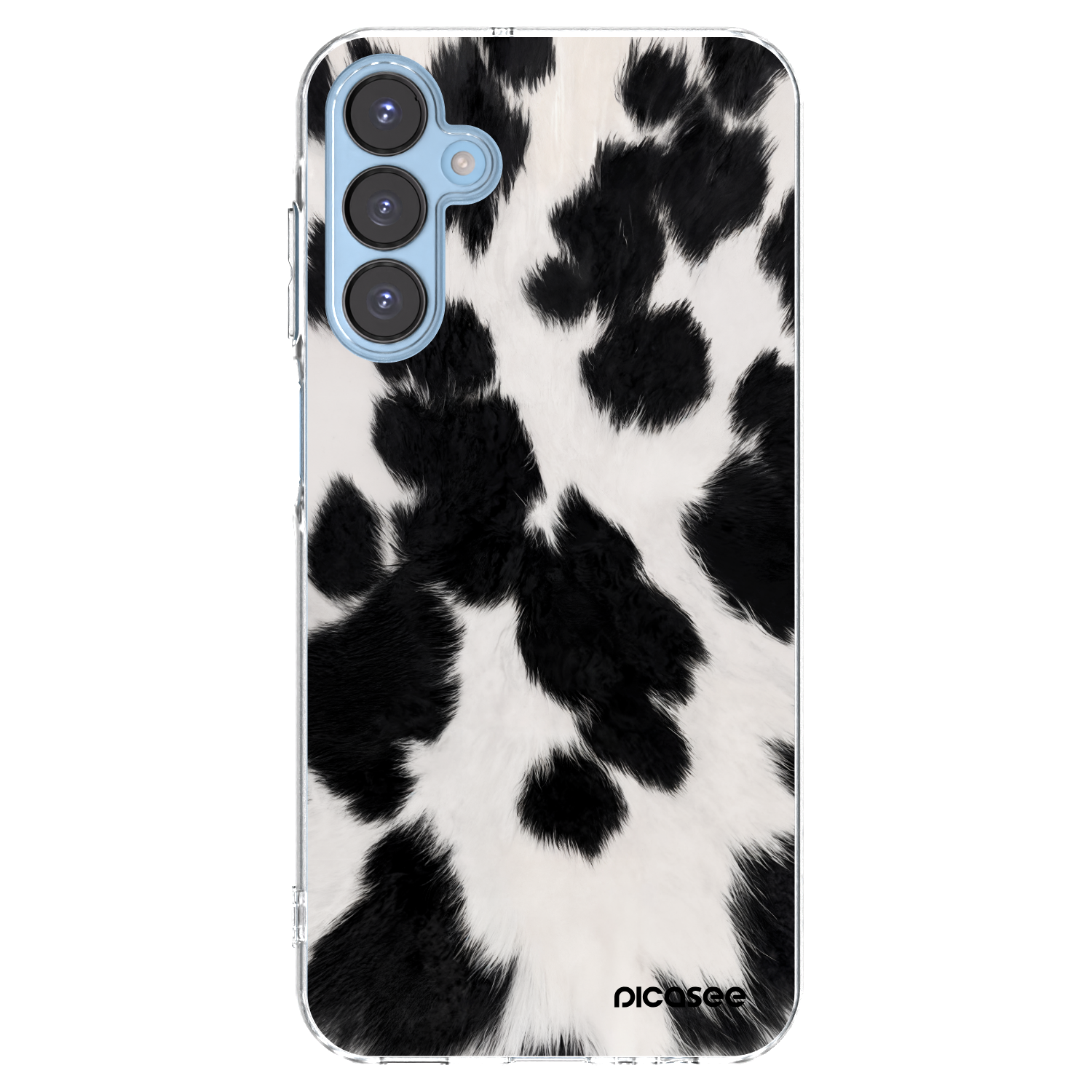 Picasee husă transparentă din silicon pentru Samsung Galaxy A15 A156B 5G - Black Moo