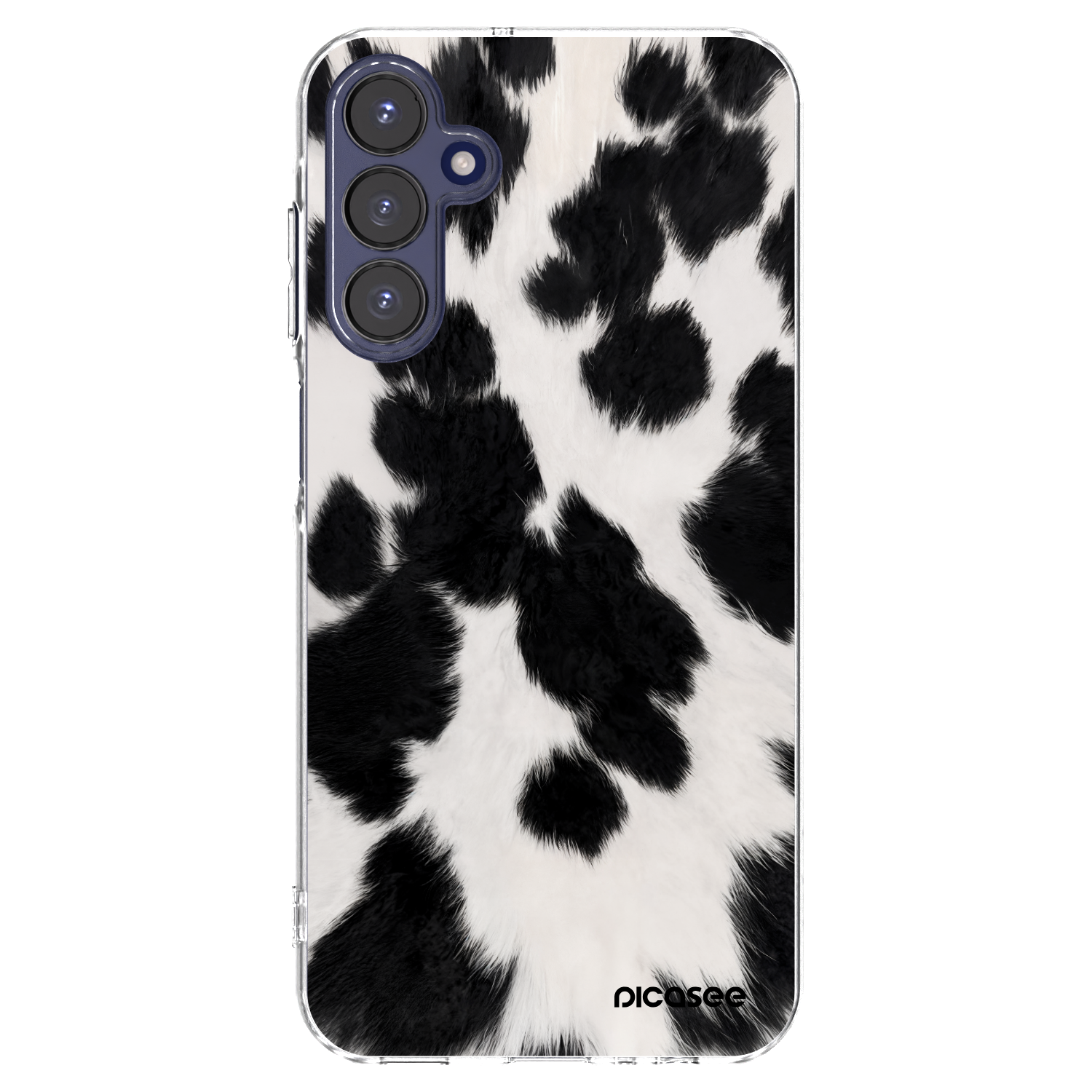 Picasee husă transparentă din silicon pentru Samsung Galaxy A15 A155F 4G - Black Moo