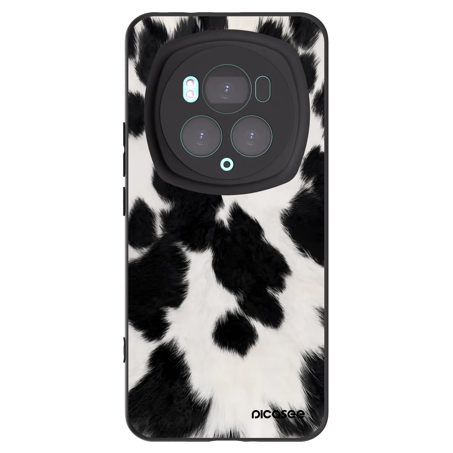 Picasee husă neagră din silicon pentru Honor Magic6 Pro - Black Moo