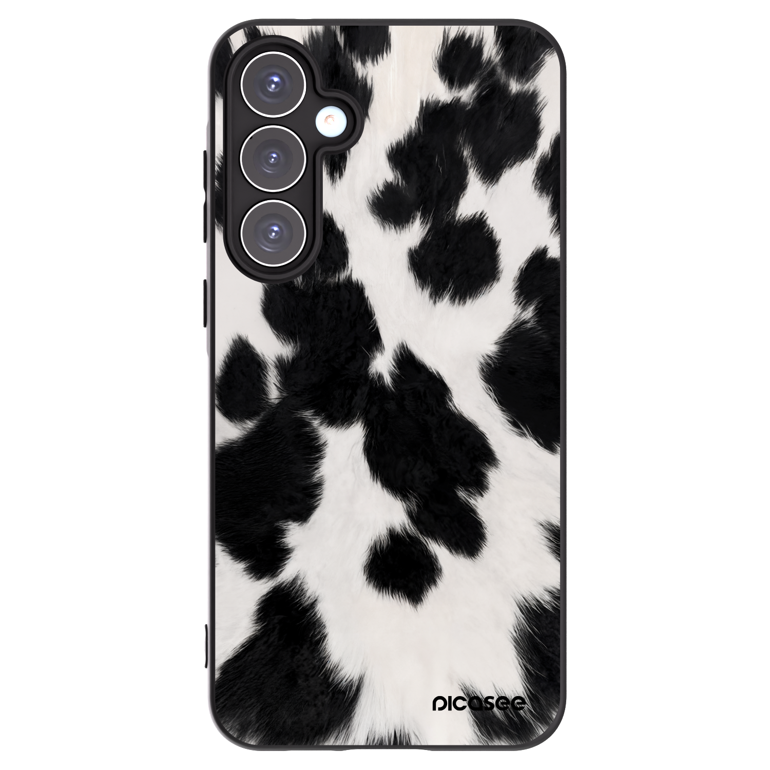 Picasee husă neagră din silicon pentru Samsung Galaxy A55 5G A556B - Black Moo