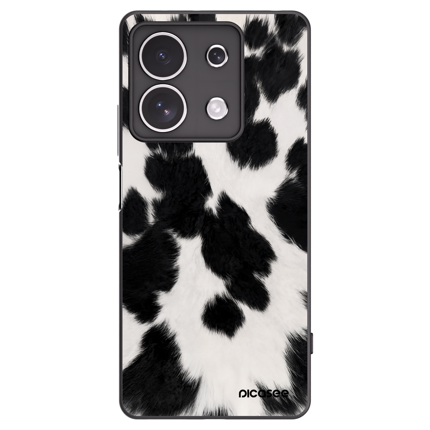 Picasee husă neagră din silicon pentru Xiaomi Redmi Note 13 4G - Black Moo