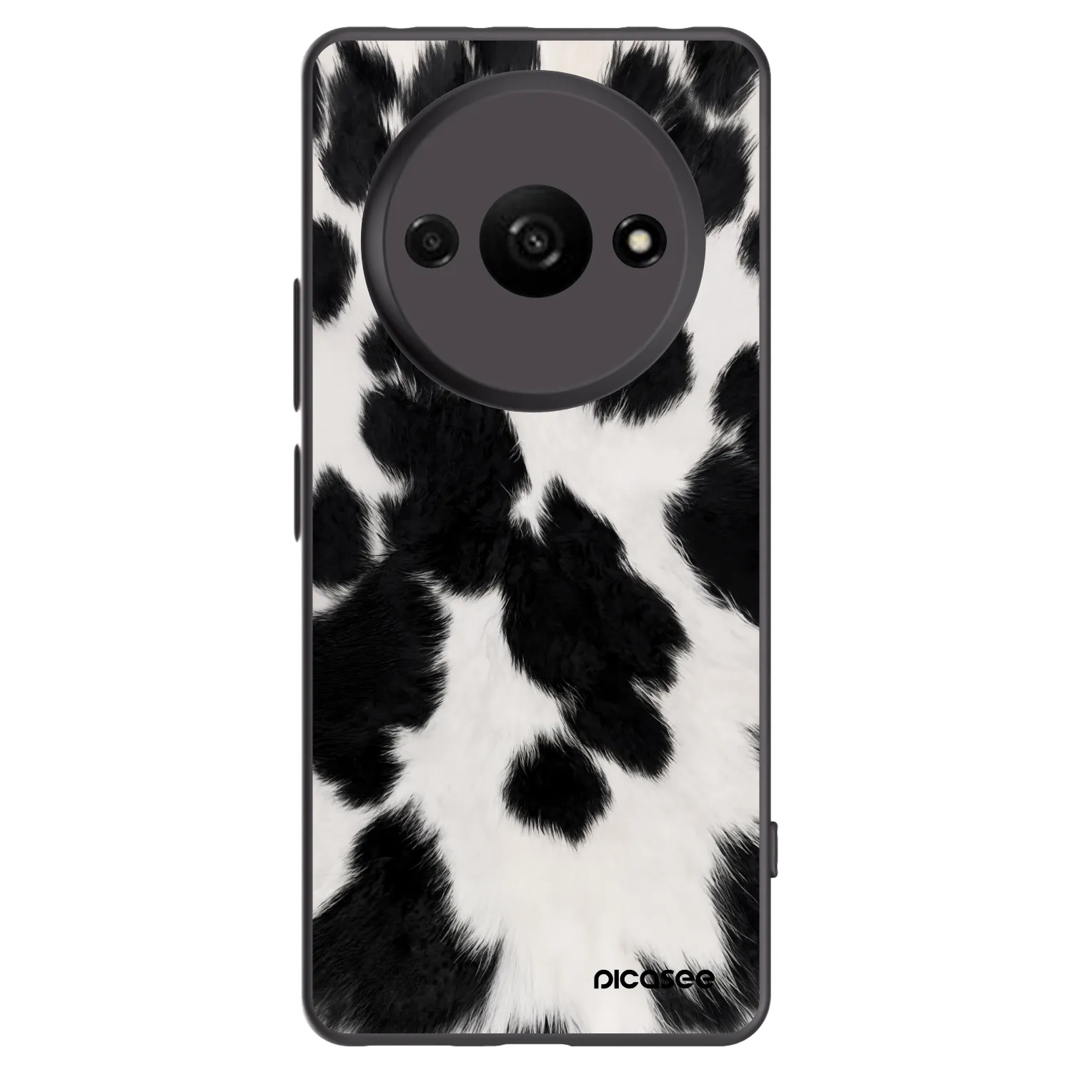 Picasee husă neagră din silicon pentru Xiaomi Redmi A3 - Black Moo