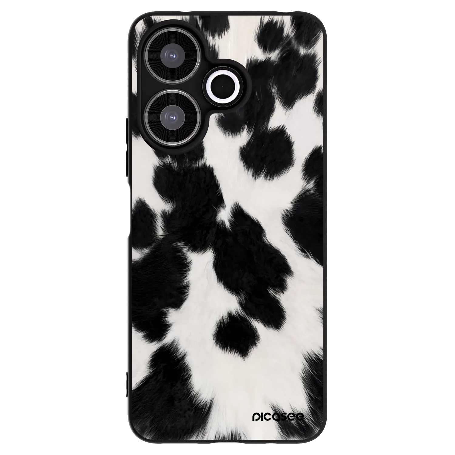 Picasee husă neagră din silicon pentru Xiaomi Redmi 13 4G - Black Moo