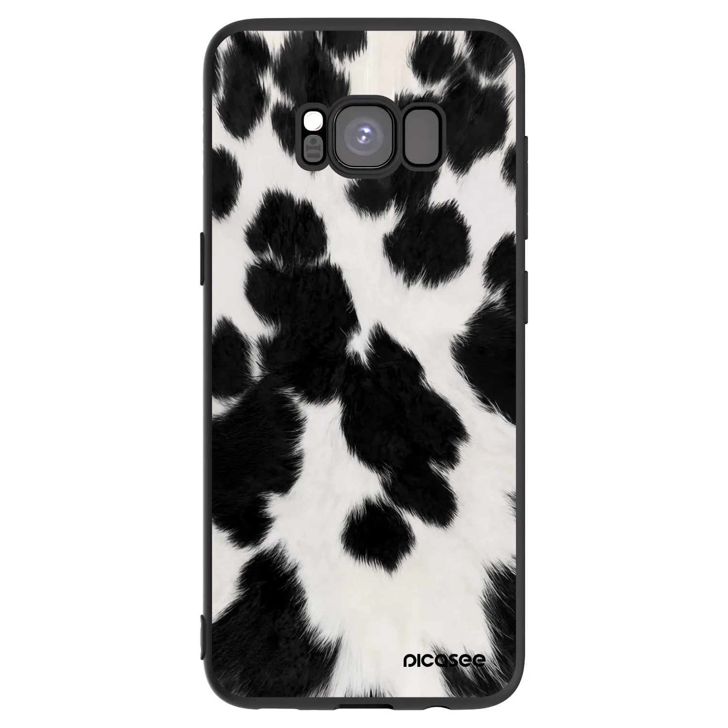 Picasee husă neagră din silicon pentru Samsung Galaxy S8 G950F - Black Moo