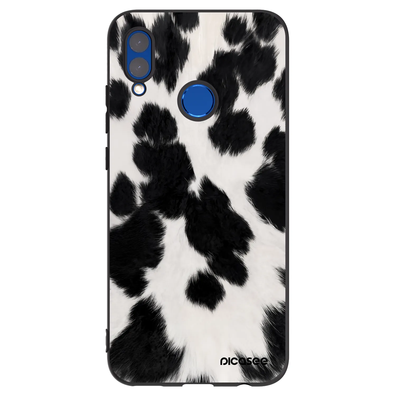 Picasee husă neagră din silicon pentru Honor 10 Lite - Black Moo