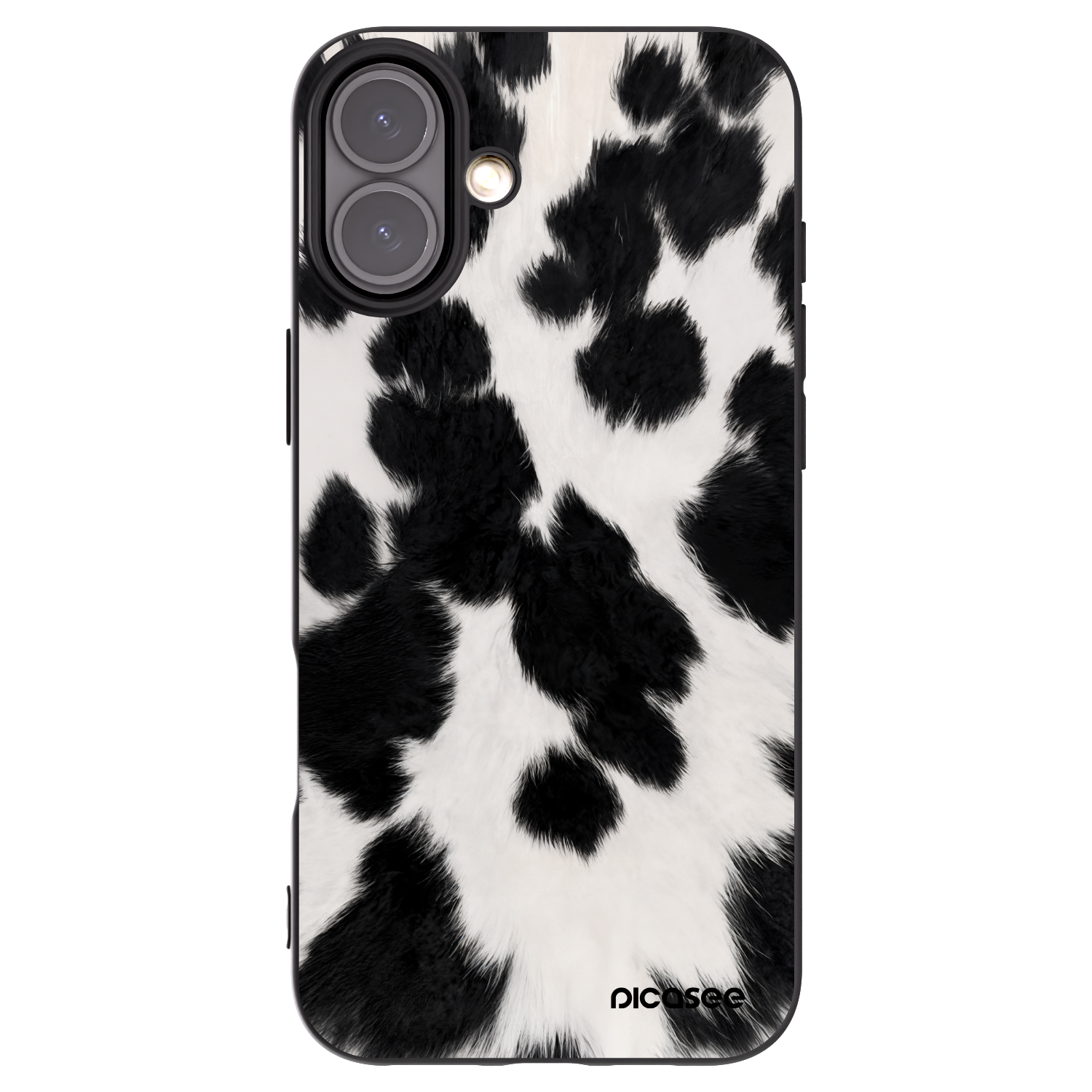 Picasee husă neagră din silicon pentru Apple iPhone 16 Plus - Black Moo