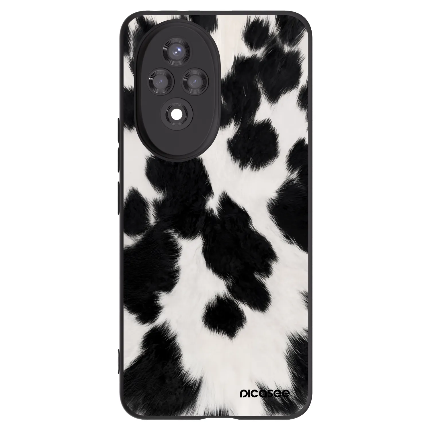 Picasee husă neagră din silicon pentru Honor 200 Pro 5G - Black Moo