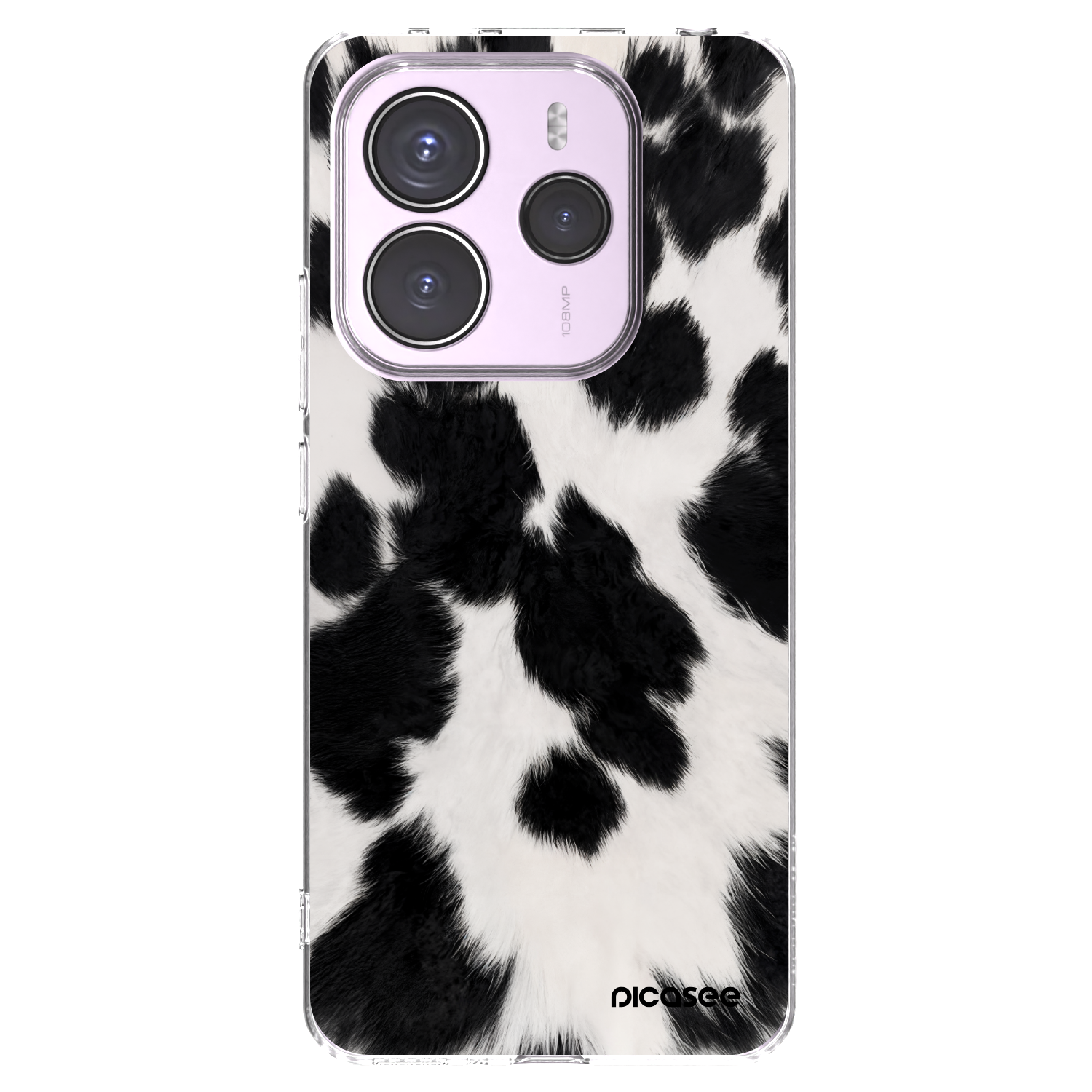 Picasee husă transparentă din silicon pentru Xiaomi Redmi Note 14 5G - Black Moo