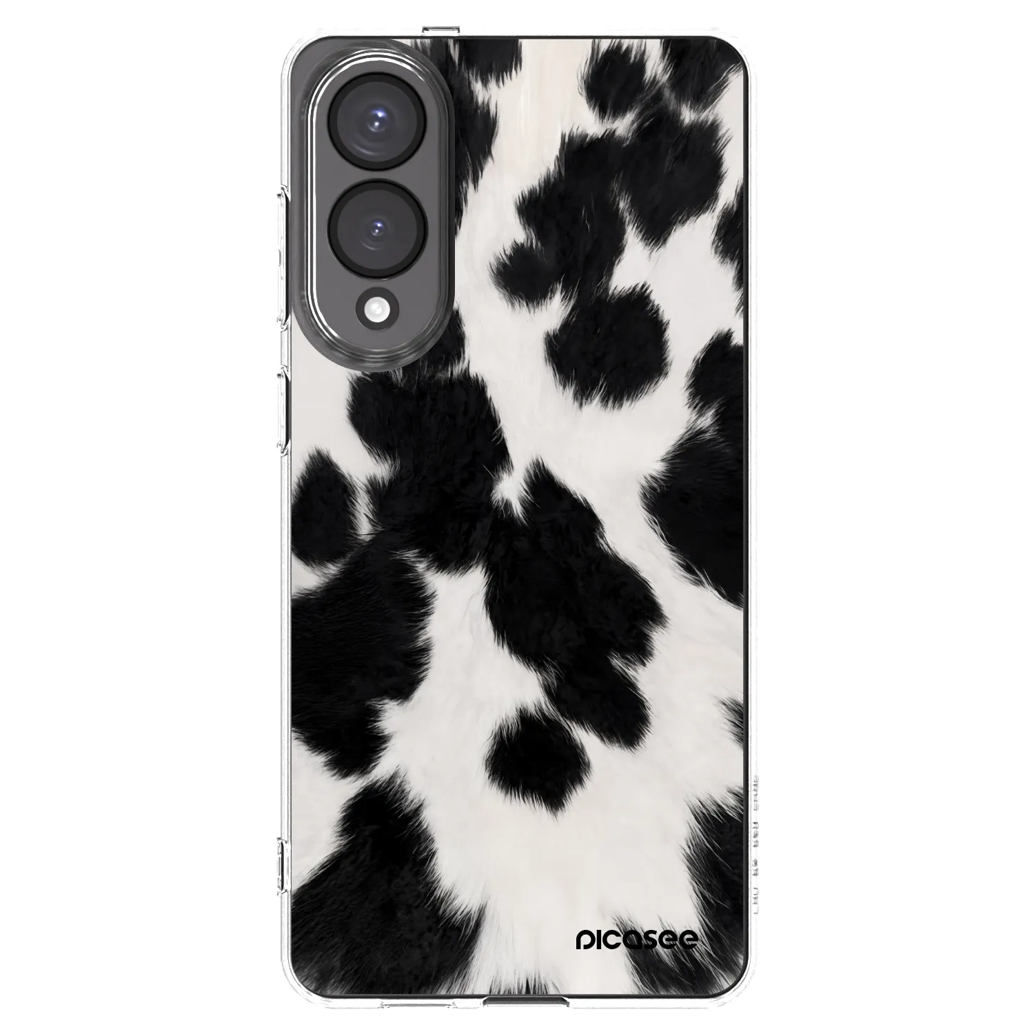 Picasee husă transparentă din silicon pentru Samsung Galaxy S25 Edge 5G - Black Moo