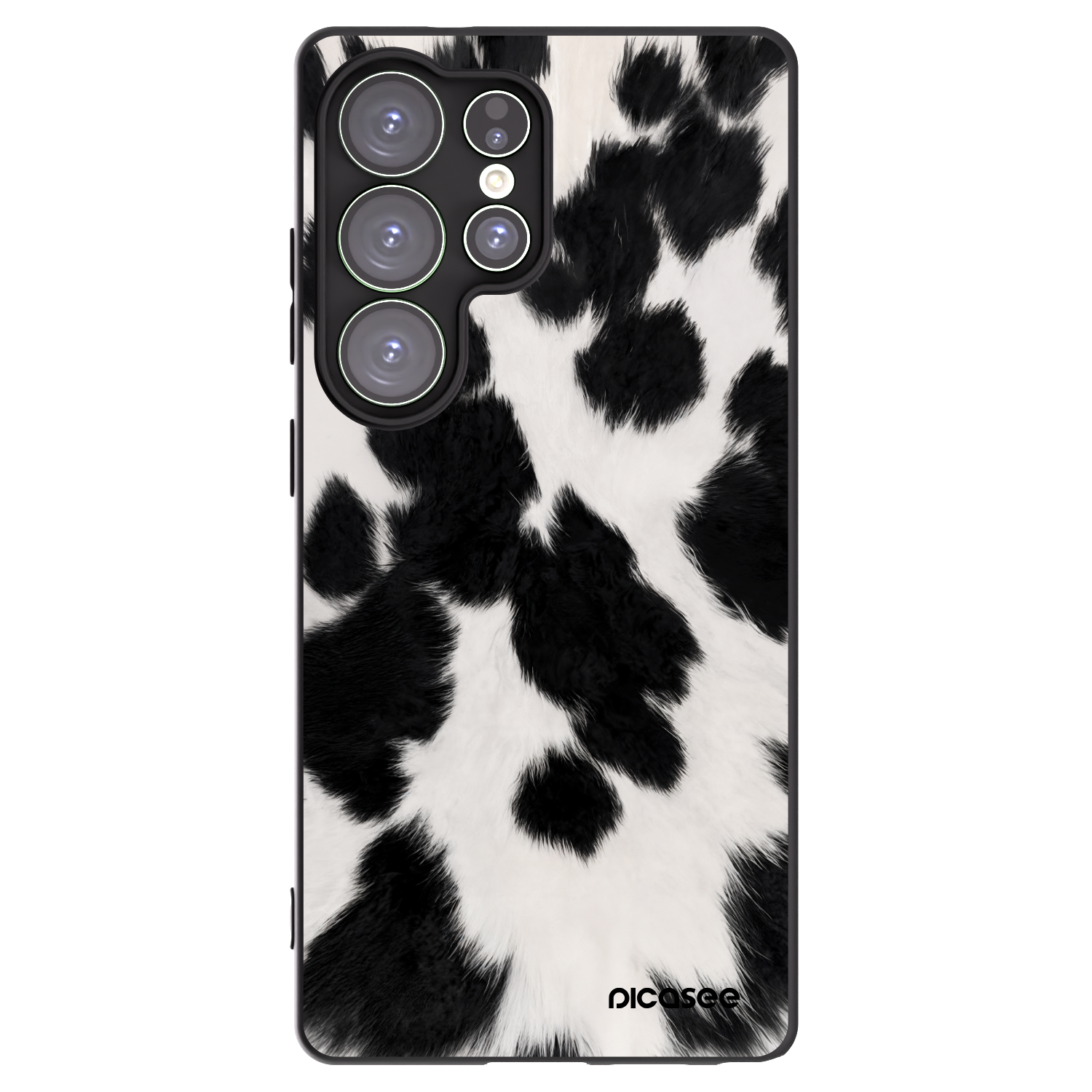 Picasee husă neagră din silicon pentru Samsung Galaxy S25 Ultra 5G - Black Moo