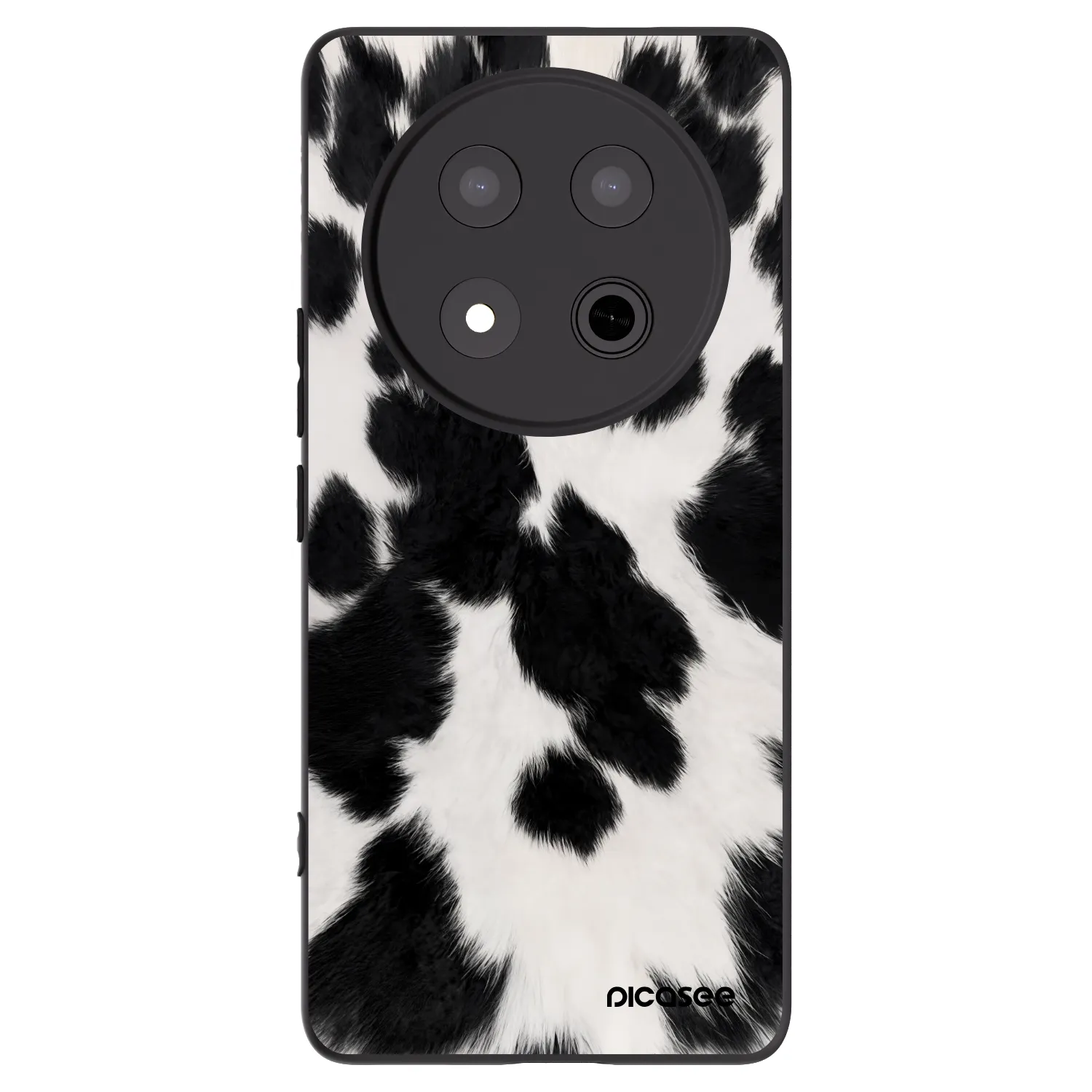 Picasee husă neagră din silicon pentru Honor Magic7 Lite 5G - Black Moo