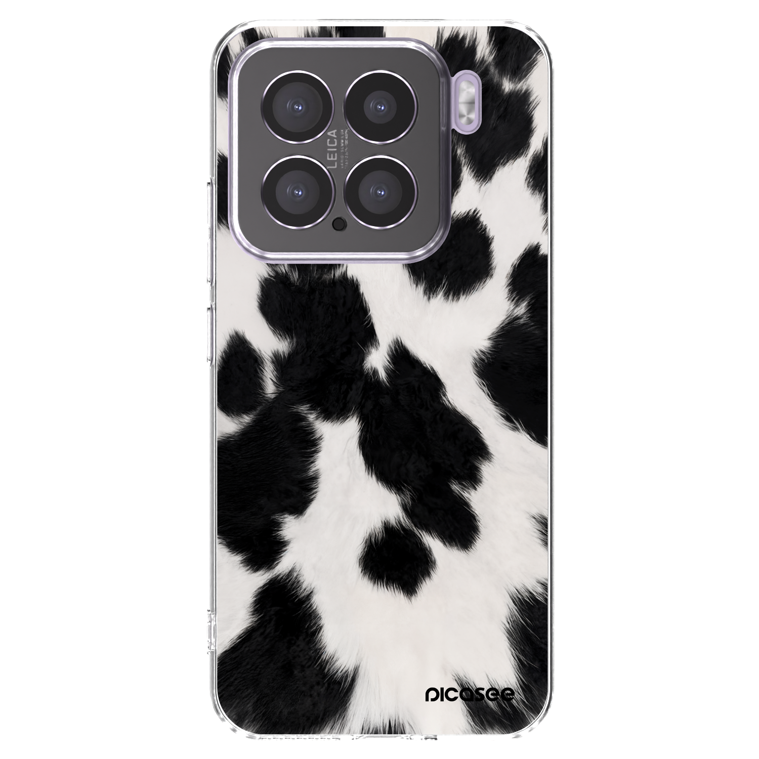 Picasee husă transparentă din silicon pentru Xiaomi 15 - Black Moo