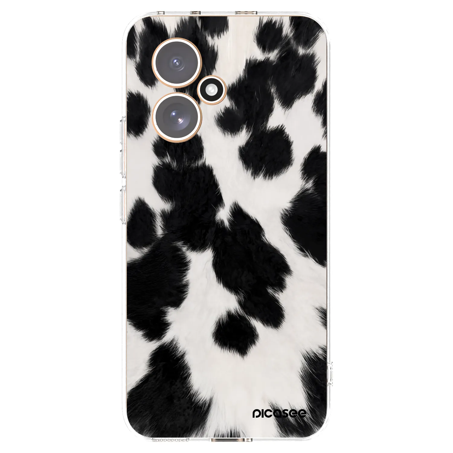 Picasee husă transparentă din silicon pentru Honor 400 5G - Black Moo