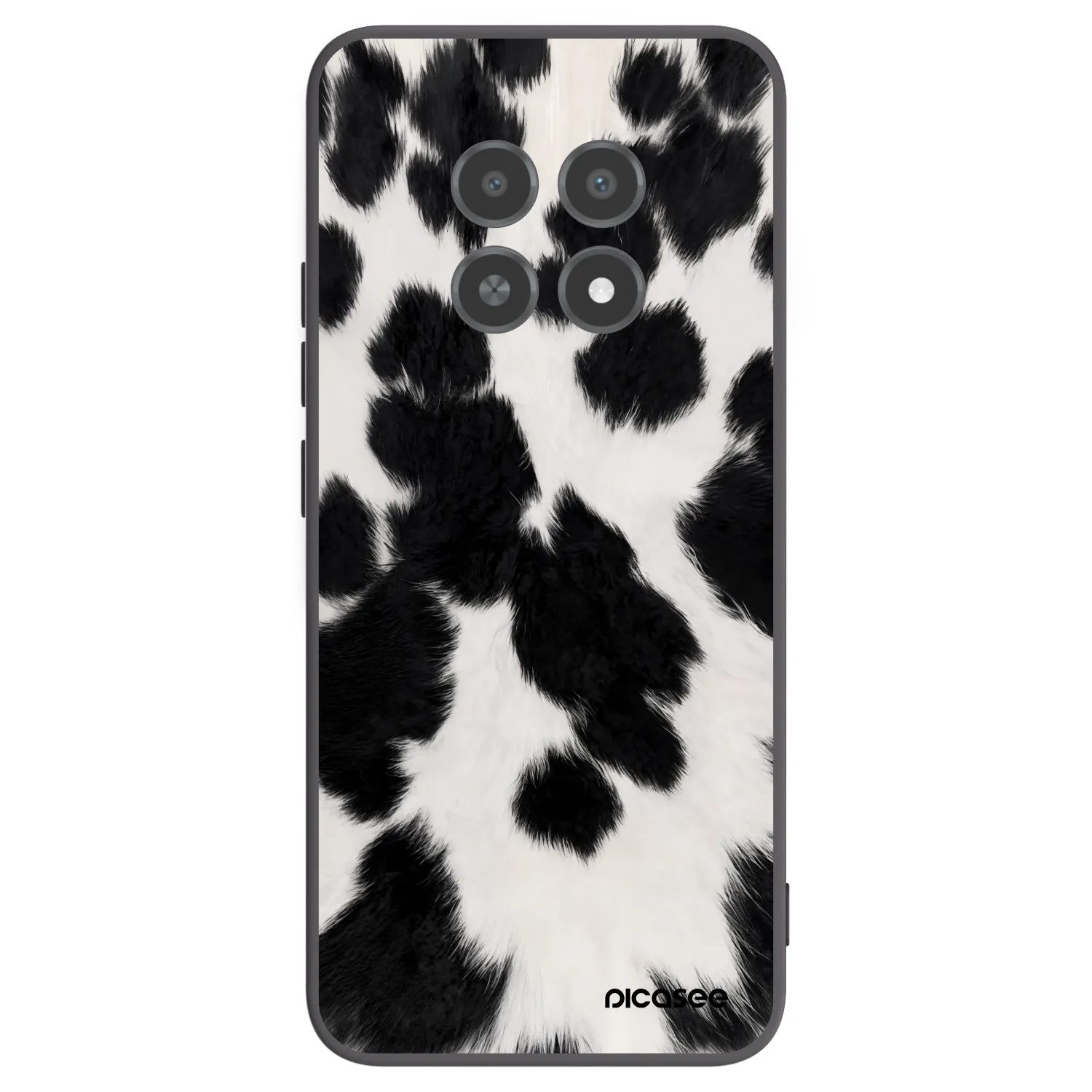 Picasee husă neagră din silicon pentru Realme 12X - Black Moo