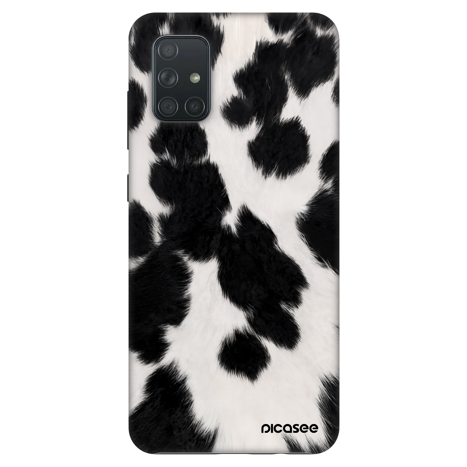 Picasee Fashion Case pentru Samsung Galaxy A71 A715F - Black Moo
