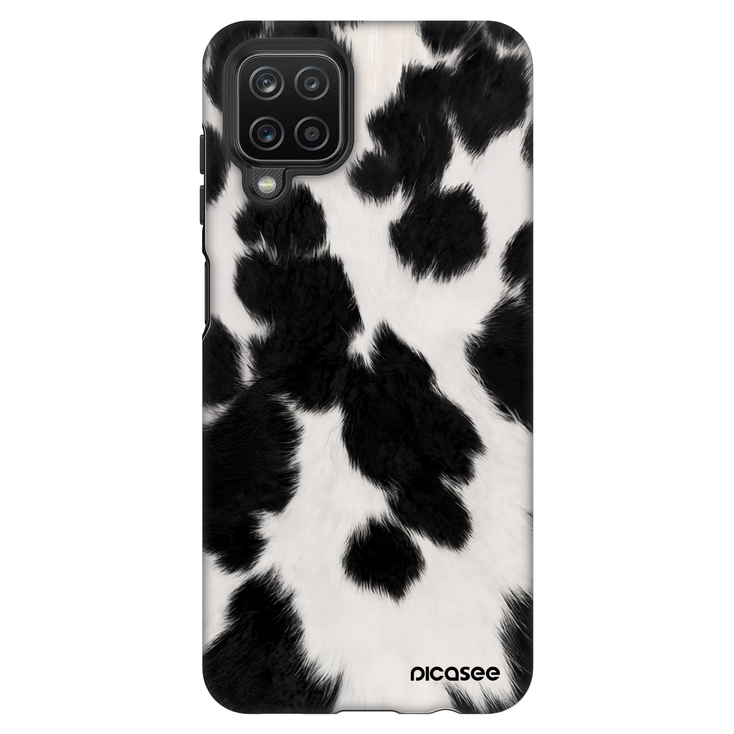 Picasee Fashion Case pentru Samsung Galaxy A12 A125F - Black Moo
