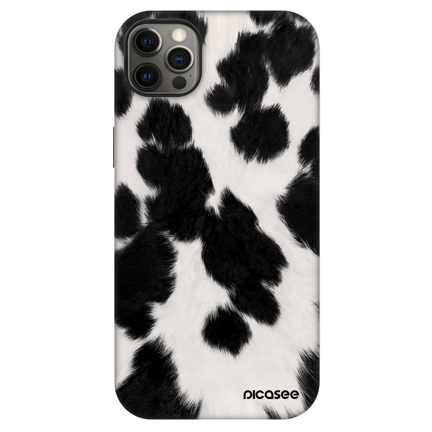 Picasee Fashion Case MagSafe pentru Apple iPhone 12 Pro Max - Black Moo