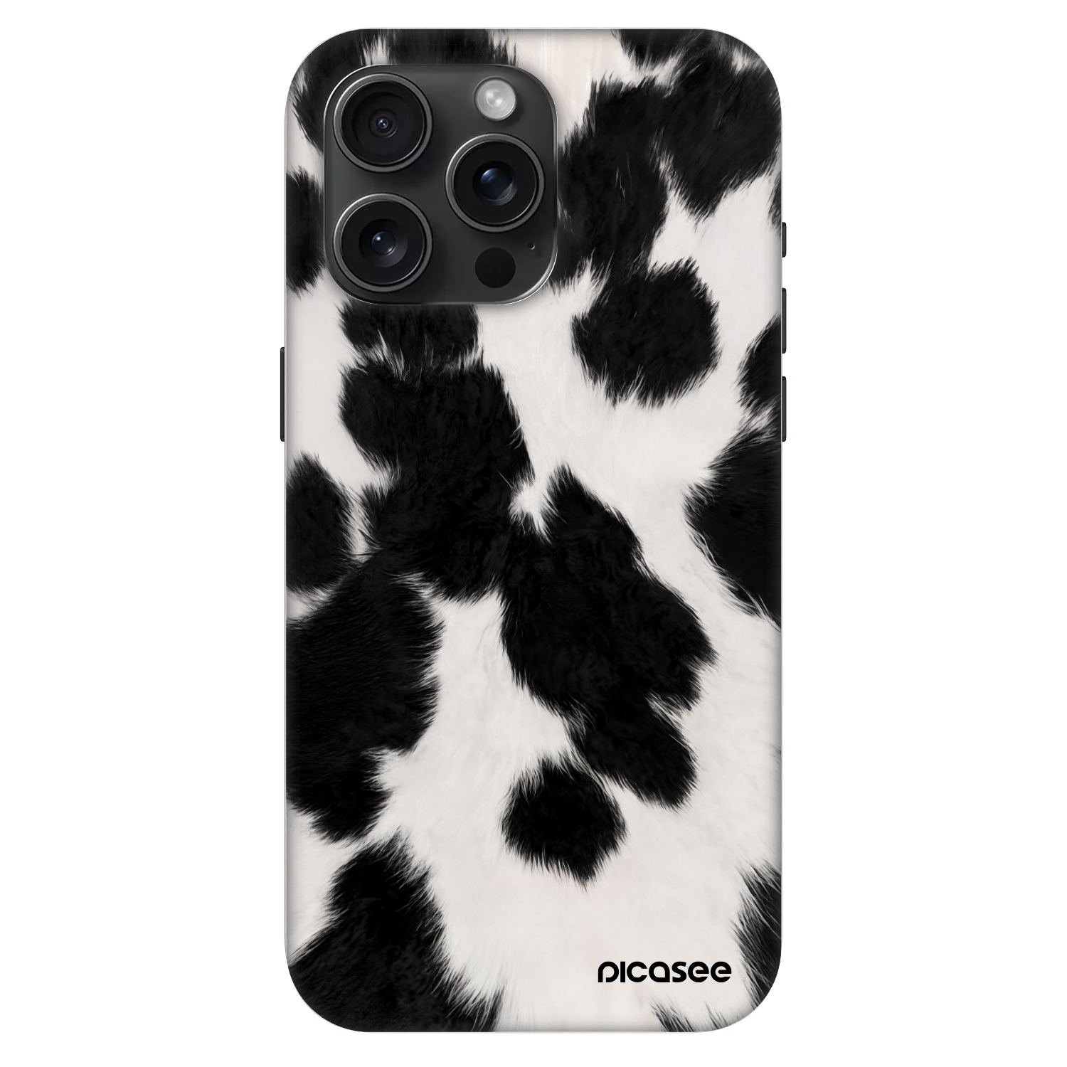 Picasee Fashion Case MagSafe pentru Apple iPhone 15 Pro Max - Black Moo