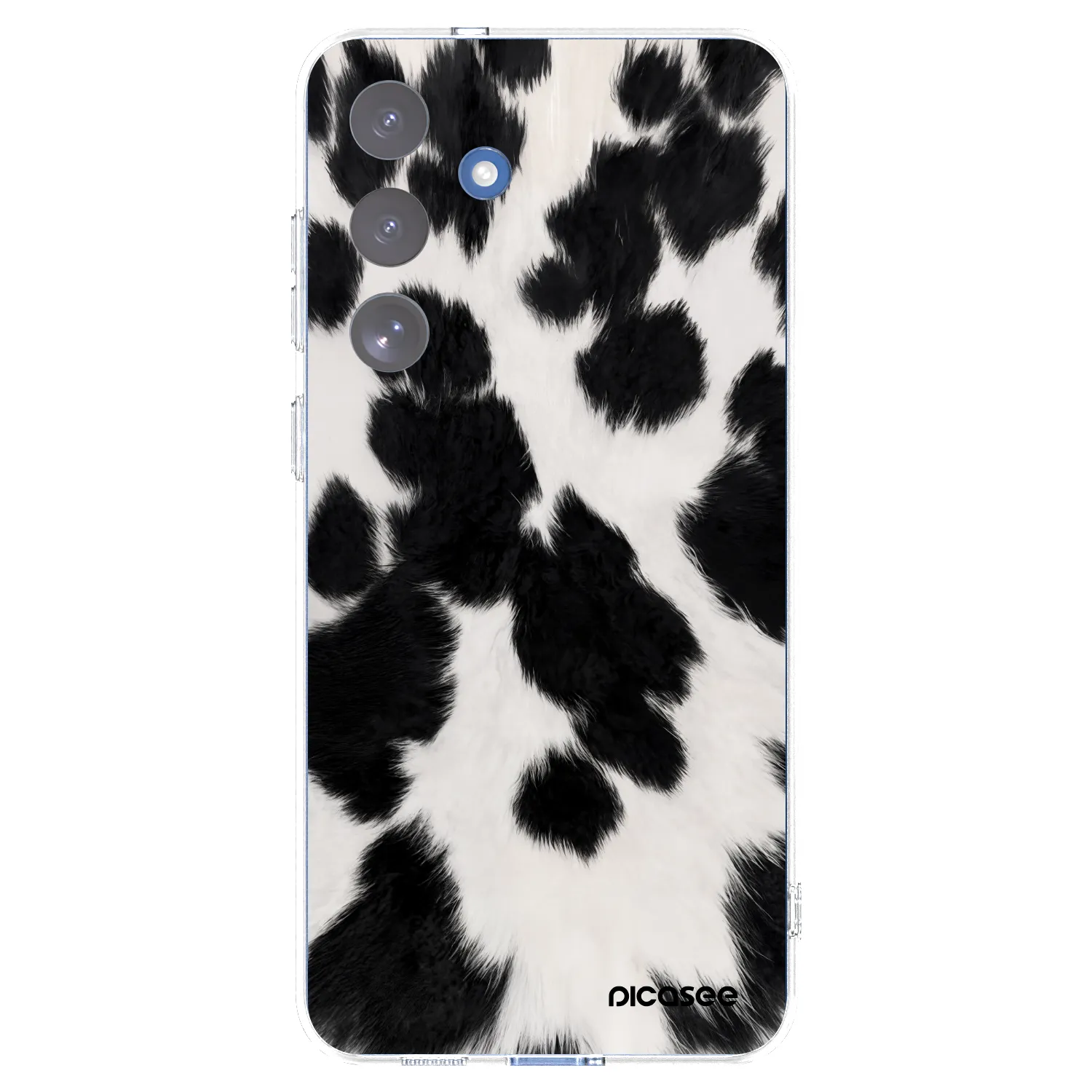 Picasee husă transparentă din silicon pentru Samsung Galaxy S25 FE 5G - Black Moo