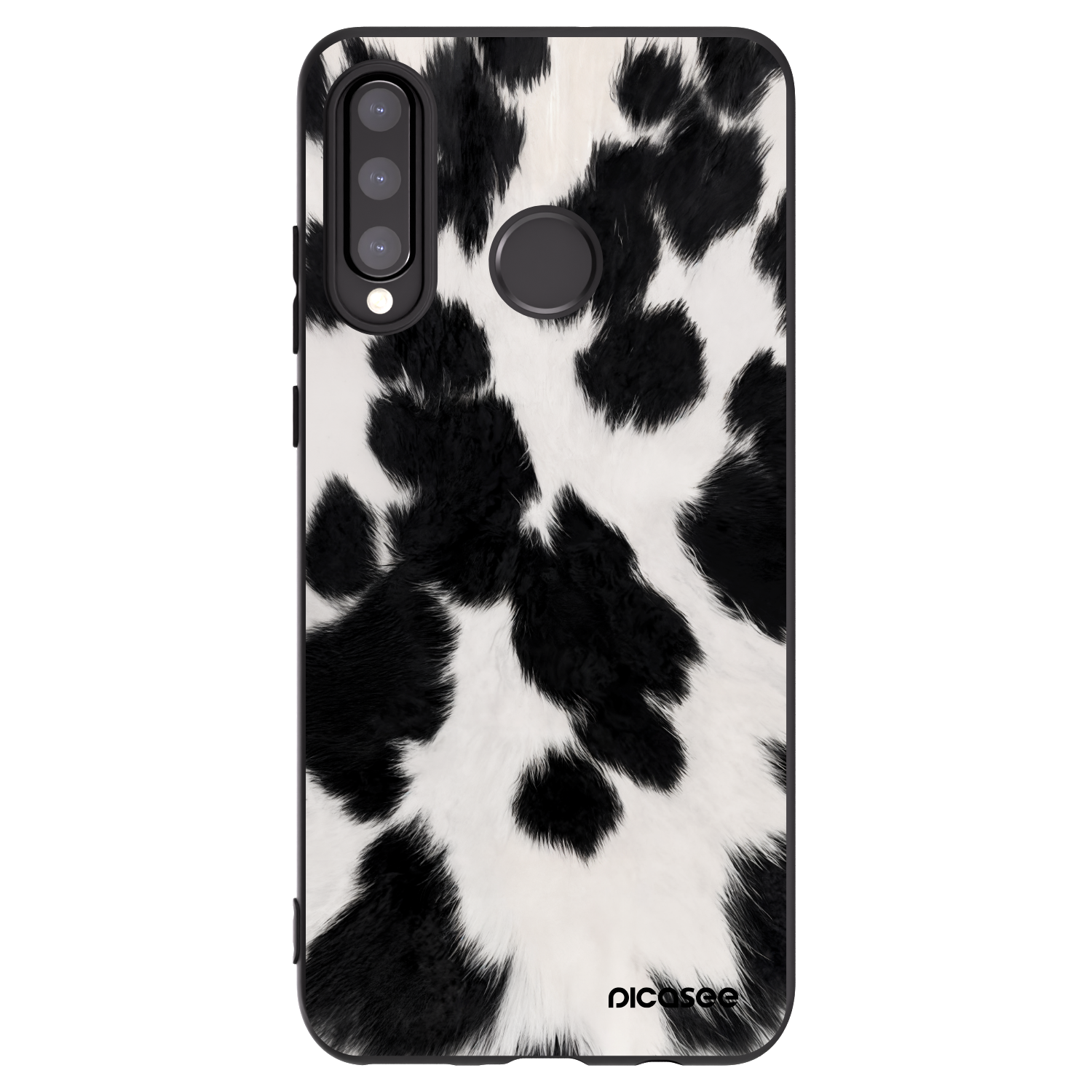 Picasee husă neagră din silicon pentru Huawei P30 Lite - Black Moo