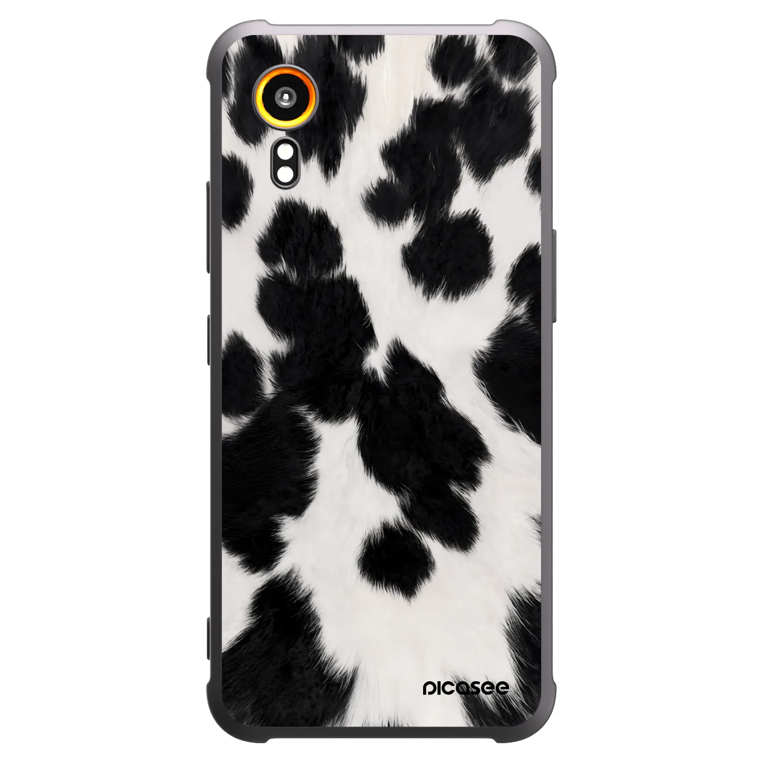 Picasee husă neagră din silicon pentru Samsung Galaxy Xcover 7 - Black Moo