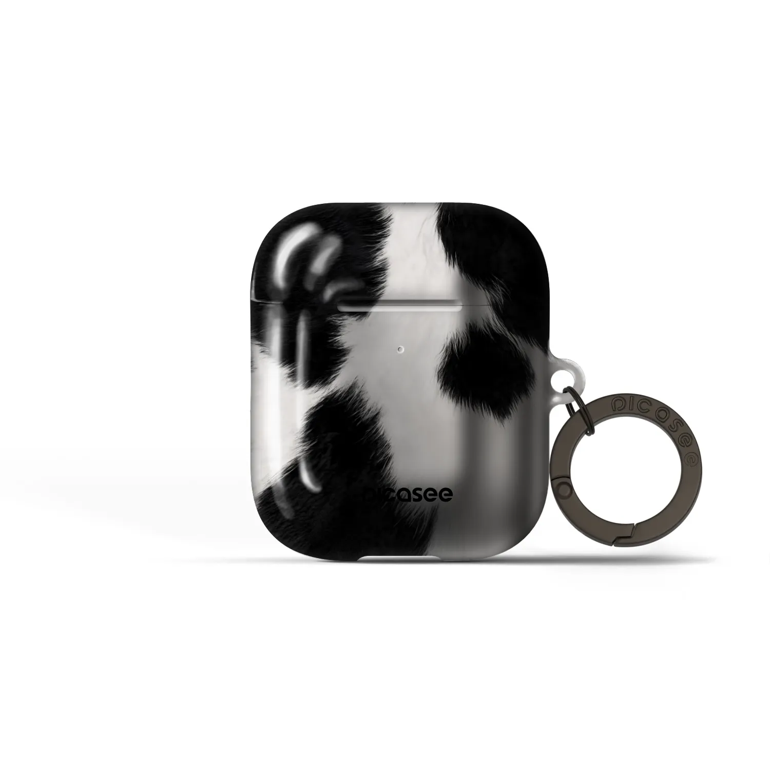 Picasee Obal pro Apple AirPods 1 - Black Moo