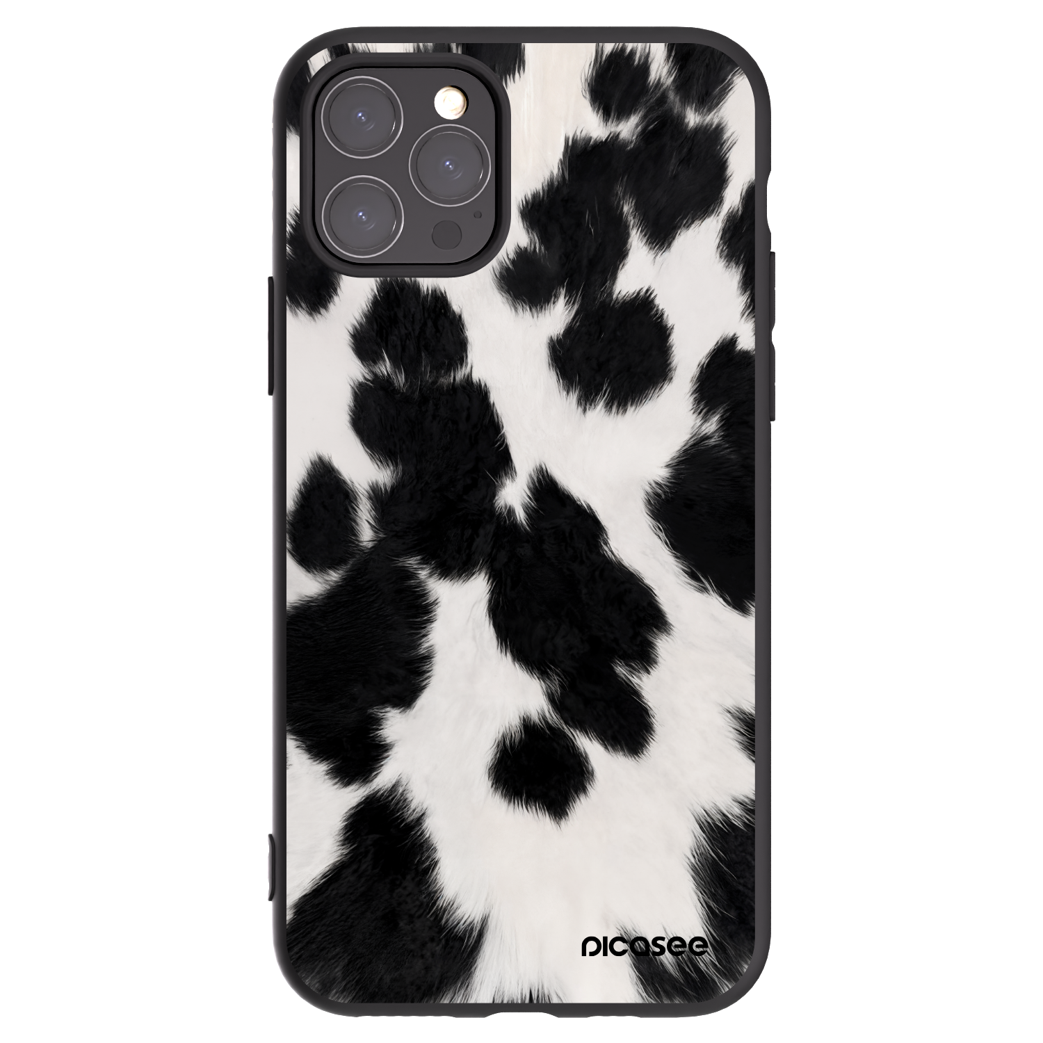 Picasee husă neagră din silicon pentru Apple iPhone 11 Pro - Black Moo