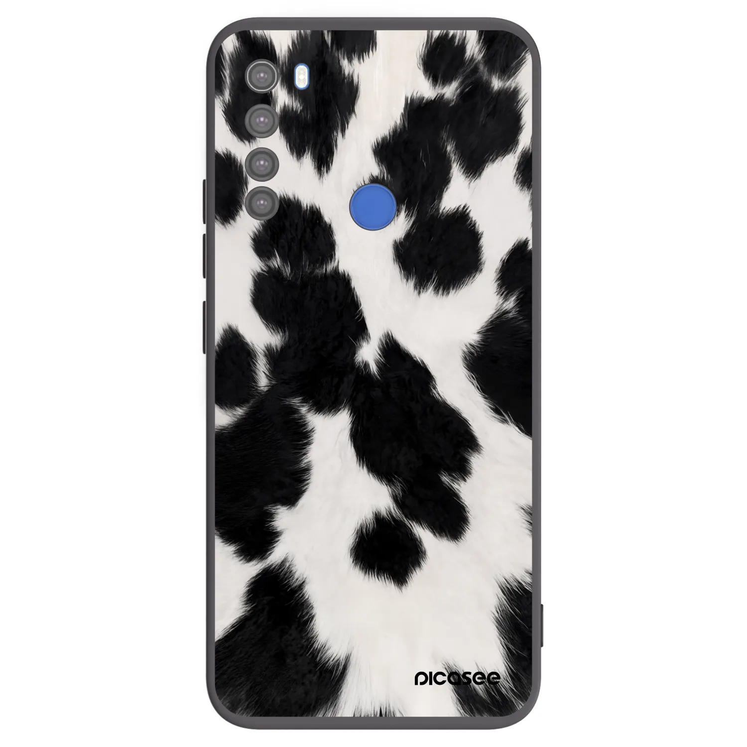 Picasee husă neagră din silicon pentru Xiaomi Redmi Note 8T - Black Moo