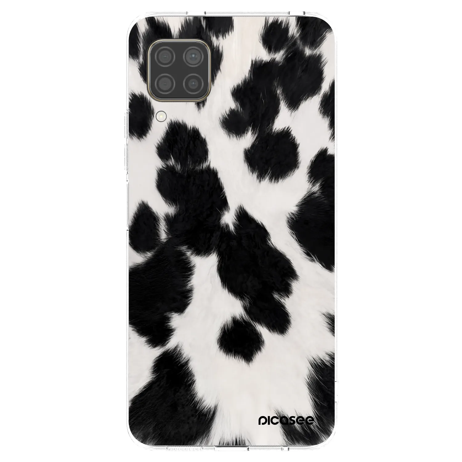 Picasee husă transparentă din silicon pentru Huawei P40 Lite - Black Moo