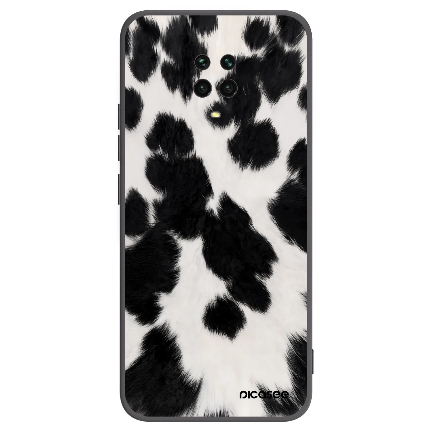 Picasee husă neagră din silicon pentru Xiaomi Redmi Note 9 Pro - Black Moo