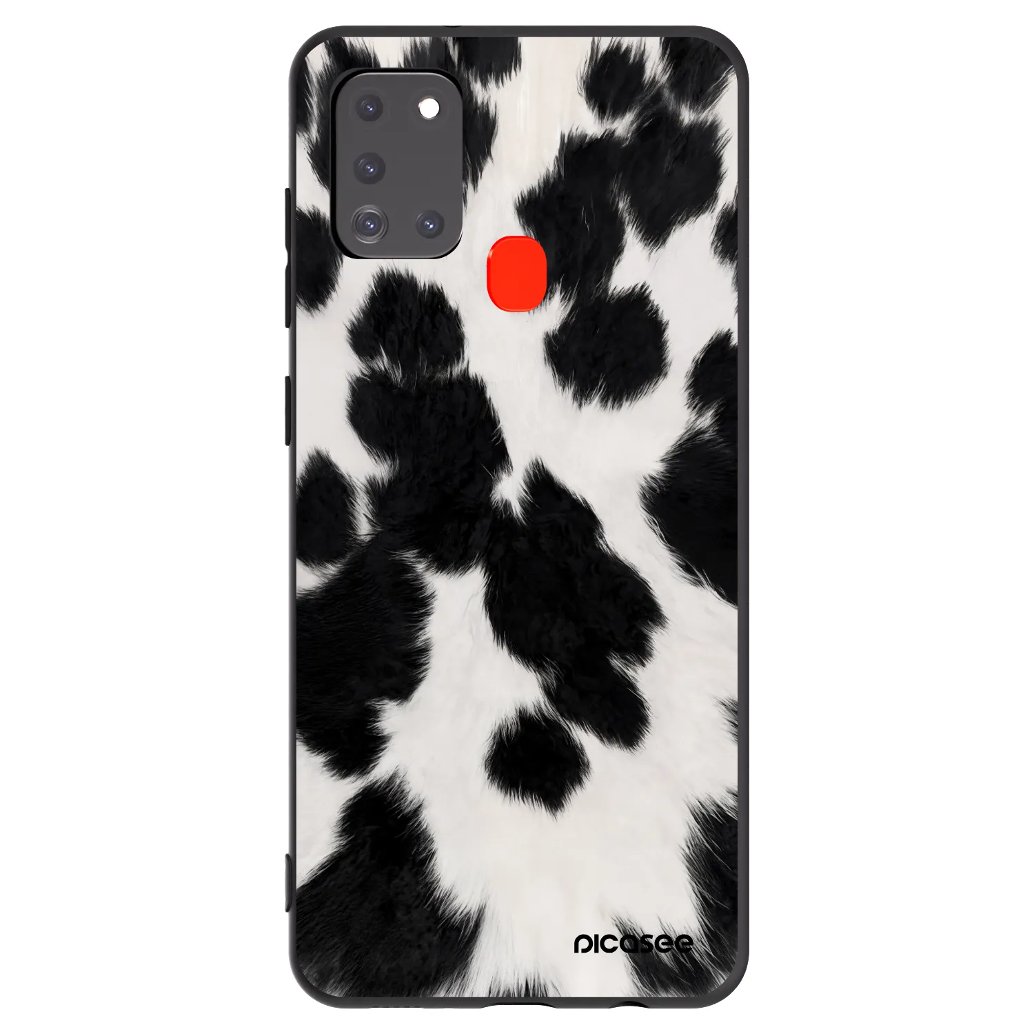 Picasee husă neagră din silicon pentru Samsung Galaxy A21s - Black Moo