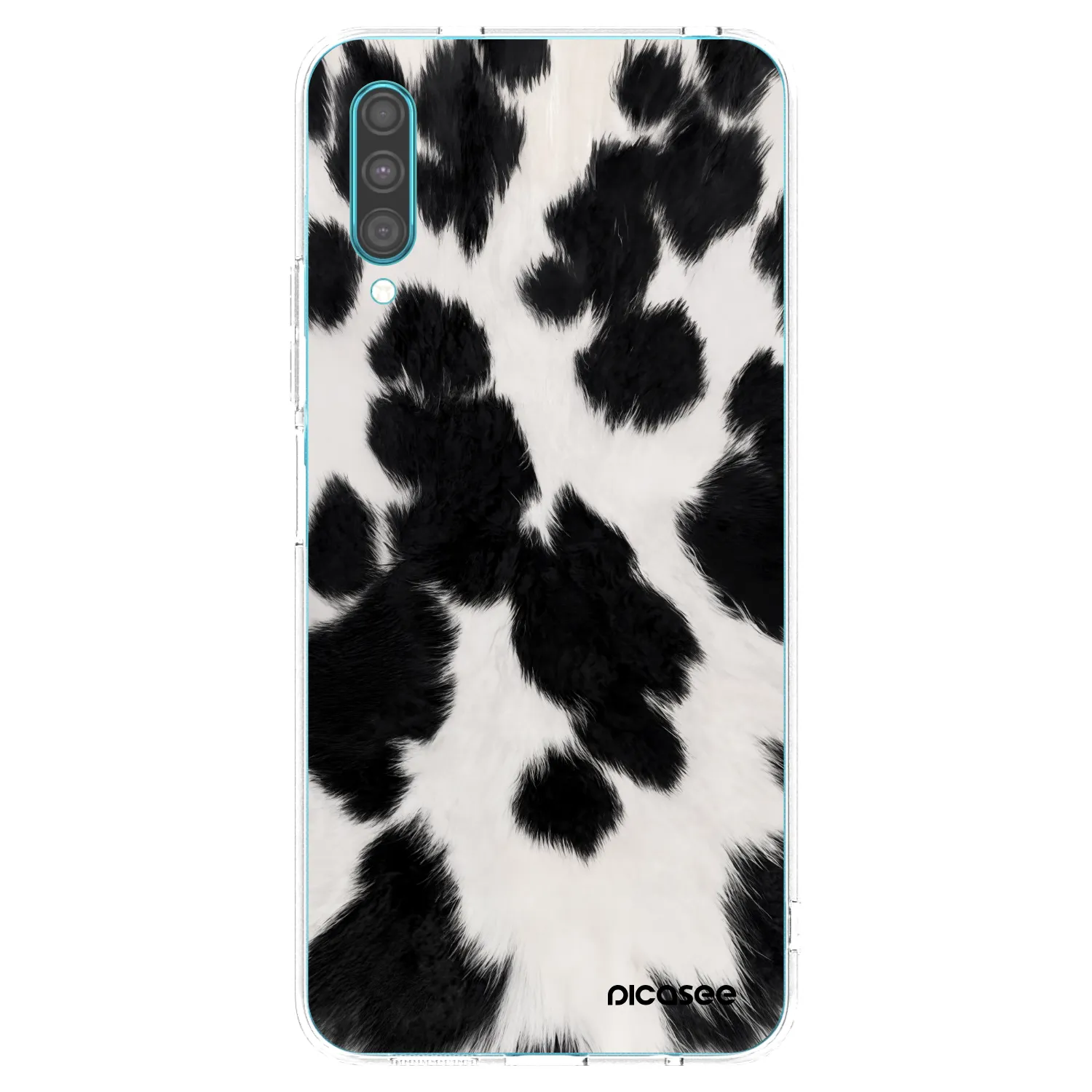 Picasee husă transparentă din silicon pentru Samsung Galaxy A30s A307F - Black Moo