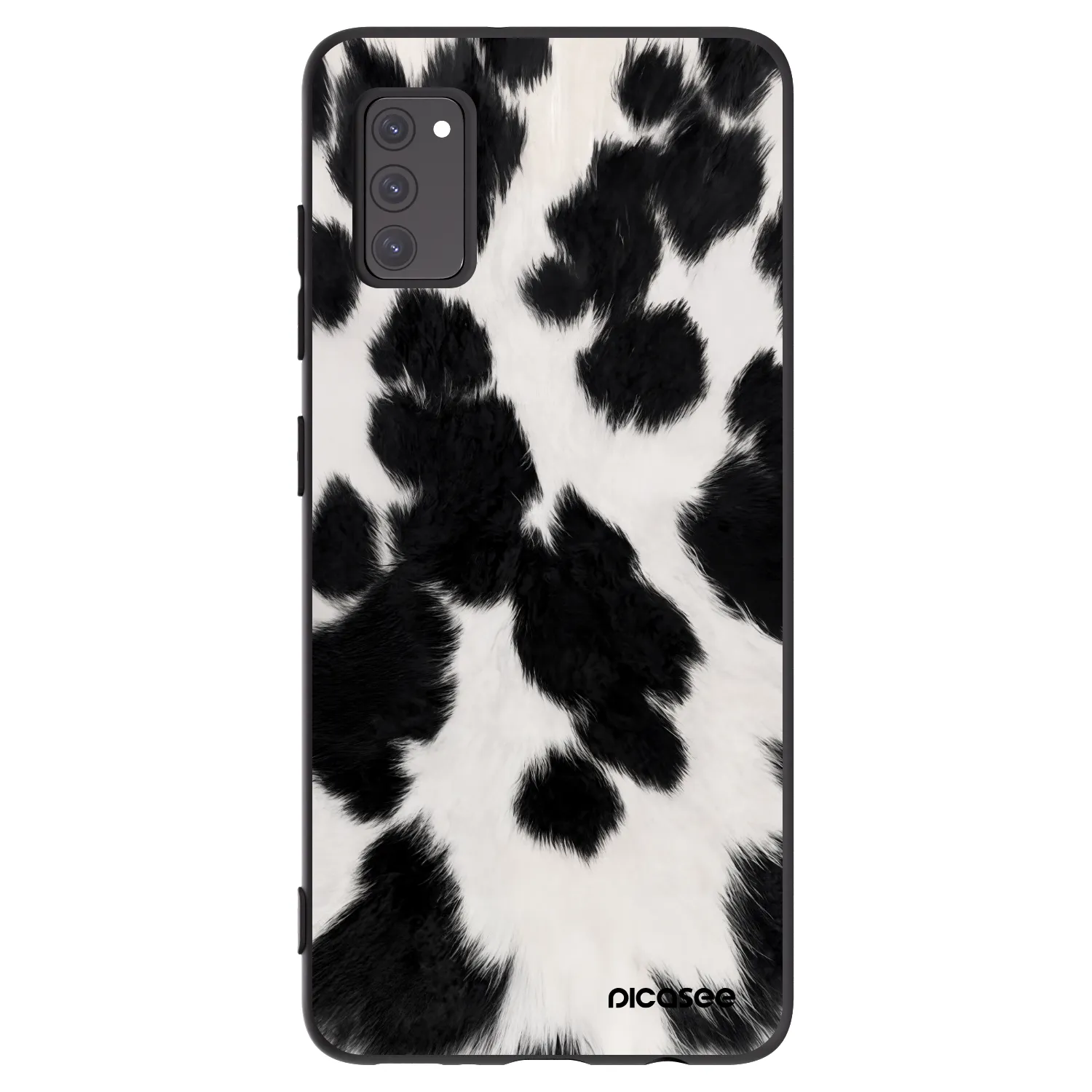 Picasee husă neagră din silicon pentru Samsung Galaxy A41 A415F - Black Moo