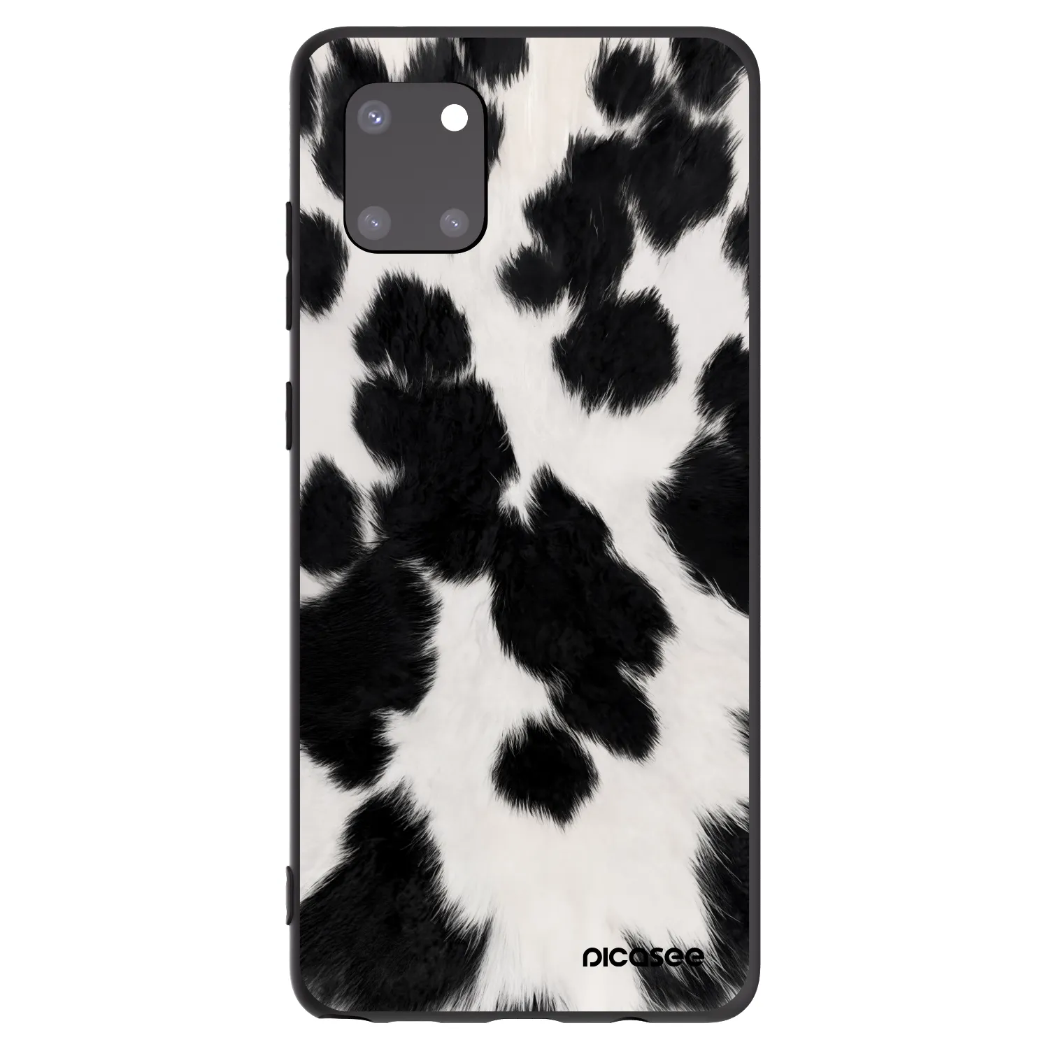 Picasee husă neagră din silicon pentru Samsung Galaxy Note 10 Lite N770F - Black Moo
