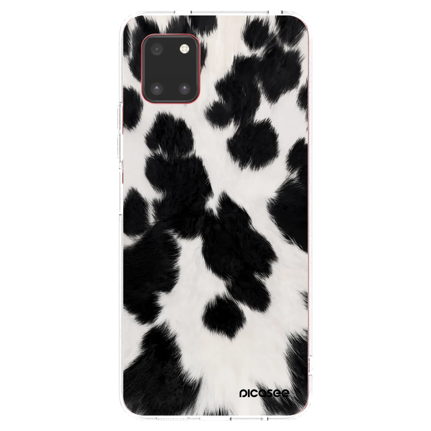 Picasee husă transparentă din silicon pentru Samsung Galaxy Note 10 Lite N770F - Black Moo