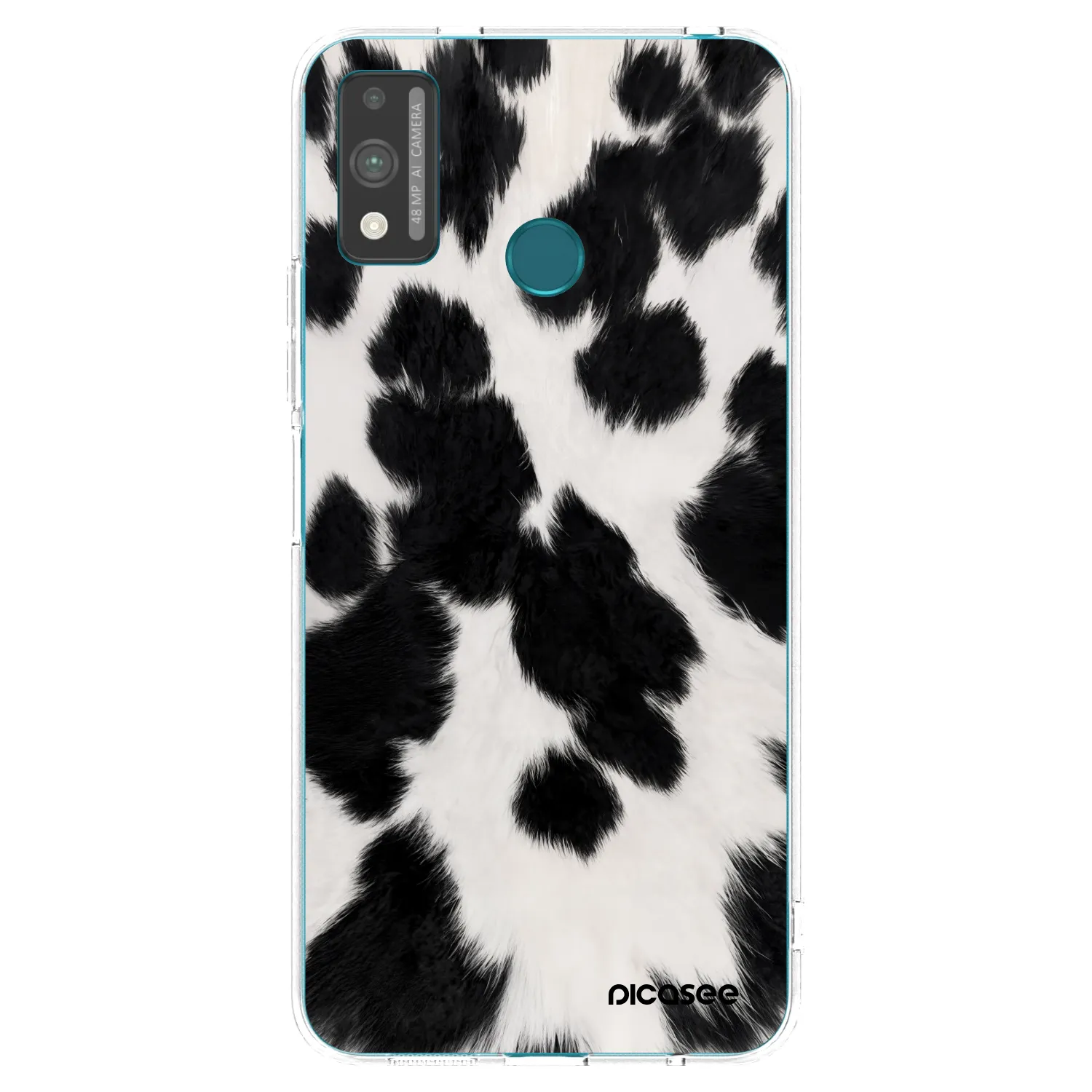 Picasee husă transparentă din silicon pentru Honor 9X Lite - Black Moo